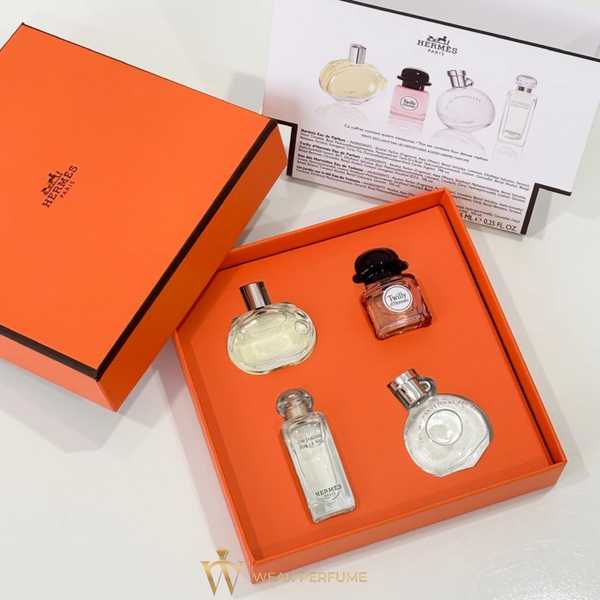  Gift Set Hermès Ladies Miniature Coffret (4 x 7.5ml) 