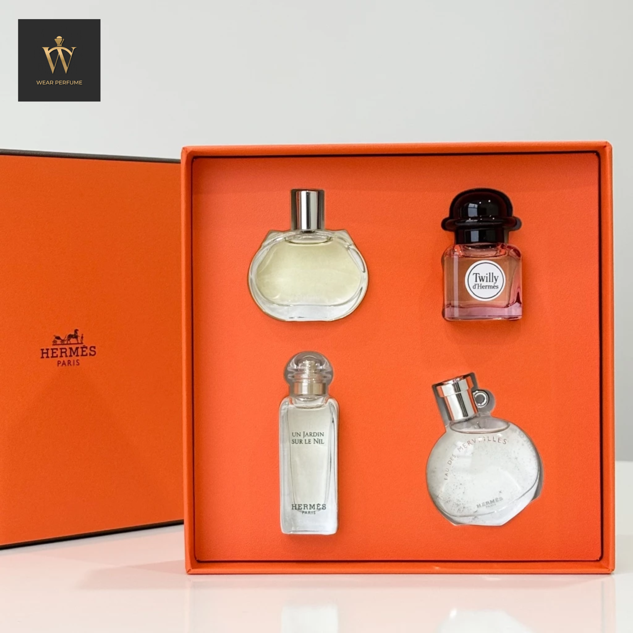  Gift Set Hermès Ladies Miniature Coffret (4 x 7.5ml) 