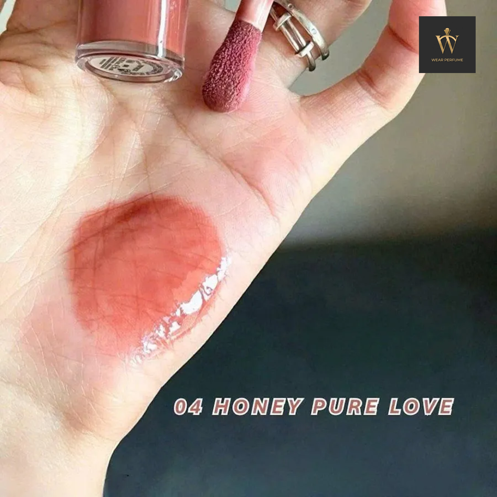  Son YSL Loveshine Plumping Lip Oil Gloss 04 Honey Pure Love - Màu Cam Nude 