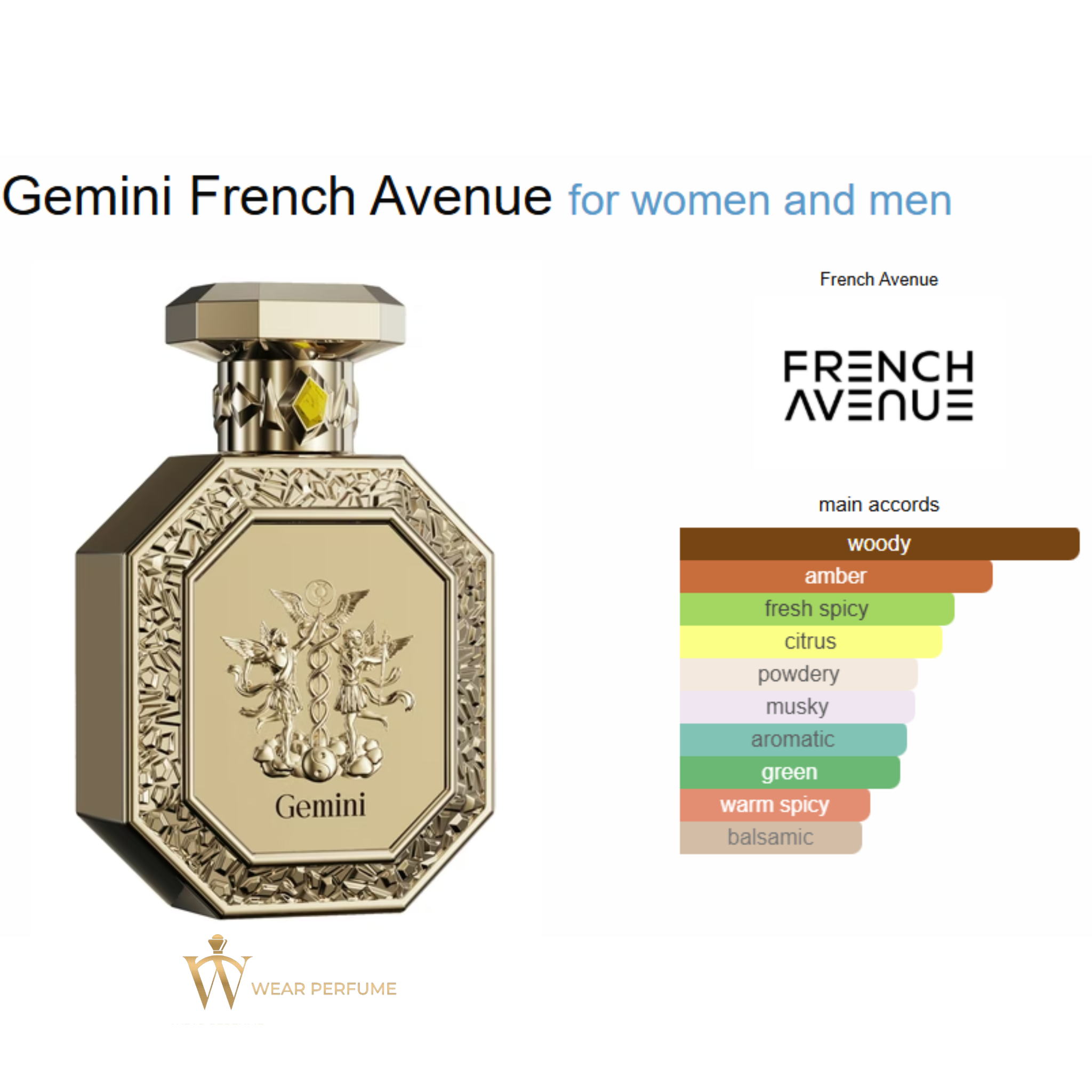  French Avenue Gemini EDP (Cung Song Tử) 