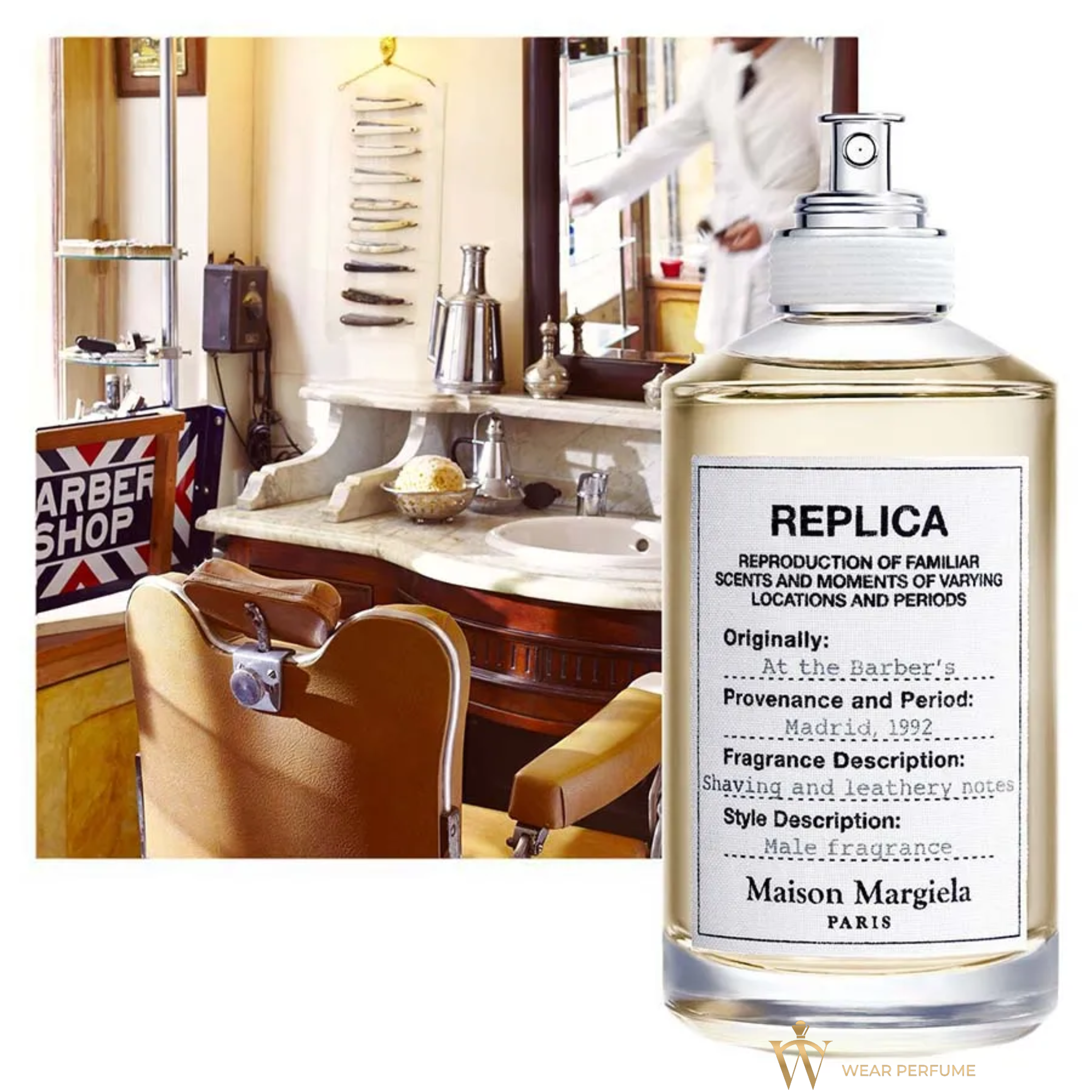  Maison Margiela Replica At The Barber’s 