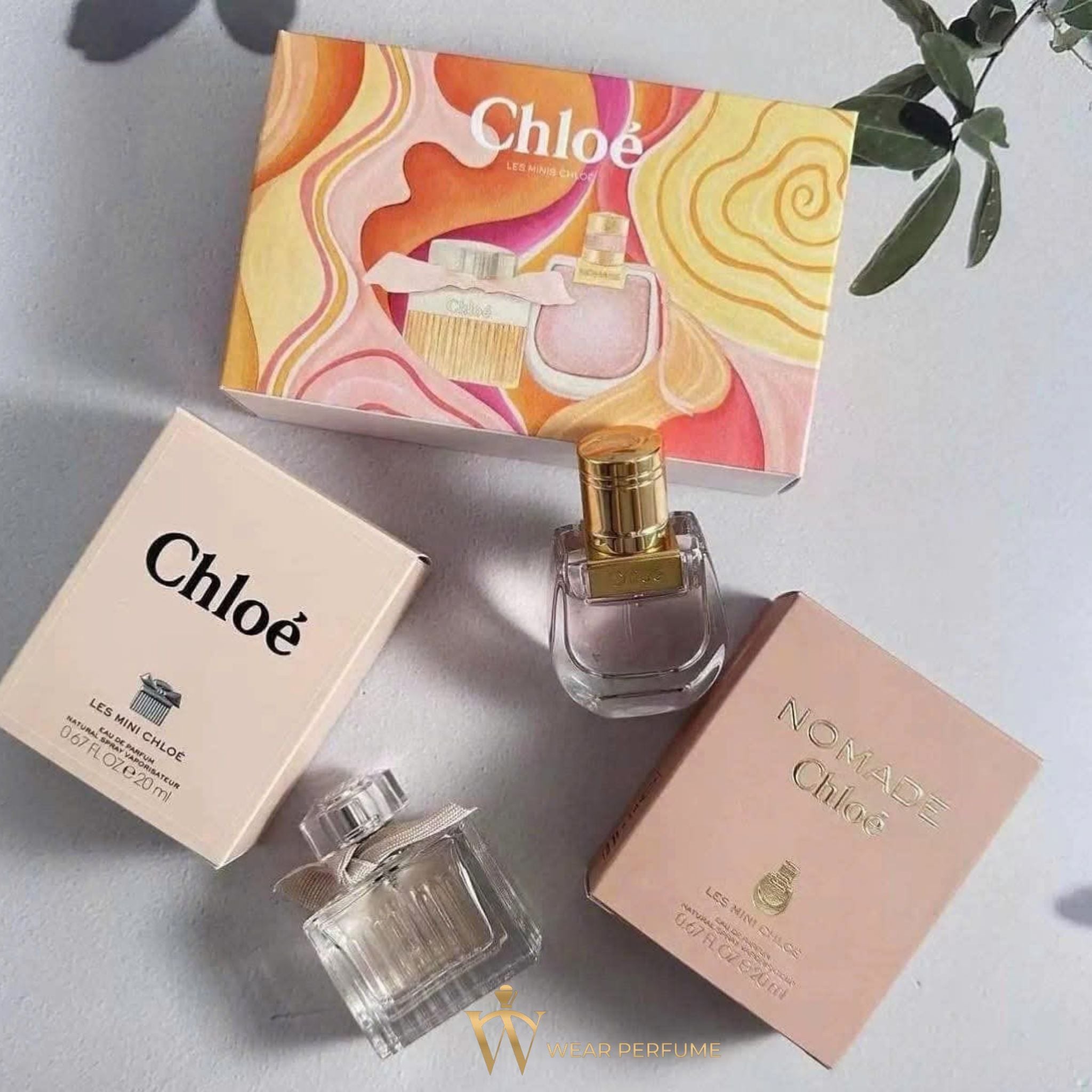  Set Nước Hoa Nữ Chloe EDP 20ml + Chloe Nomade EDP 20ml 