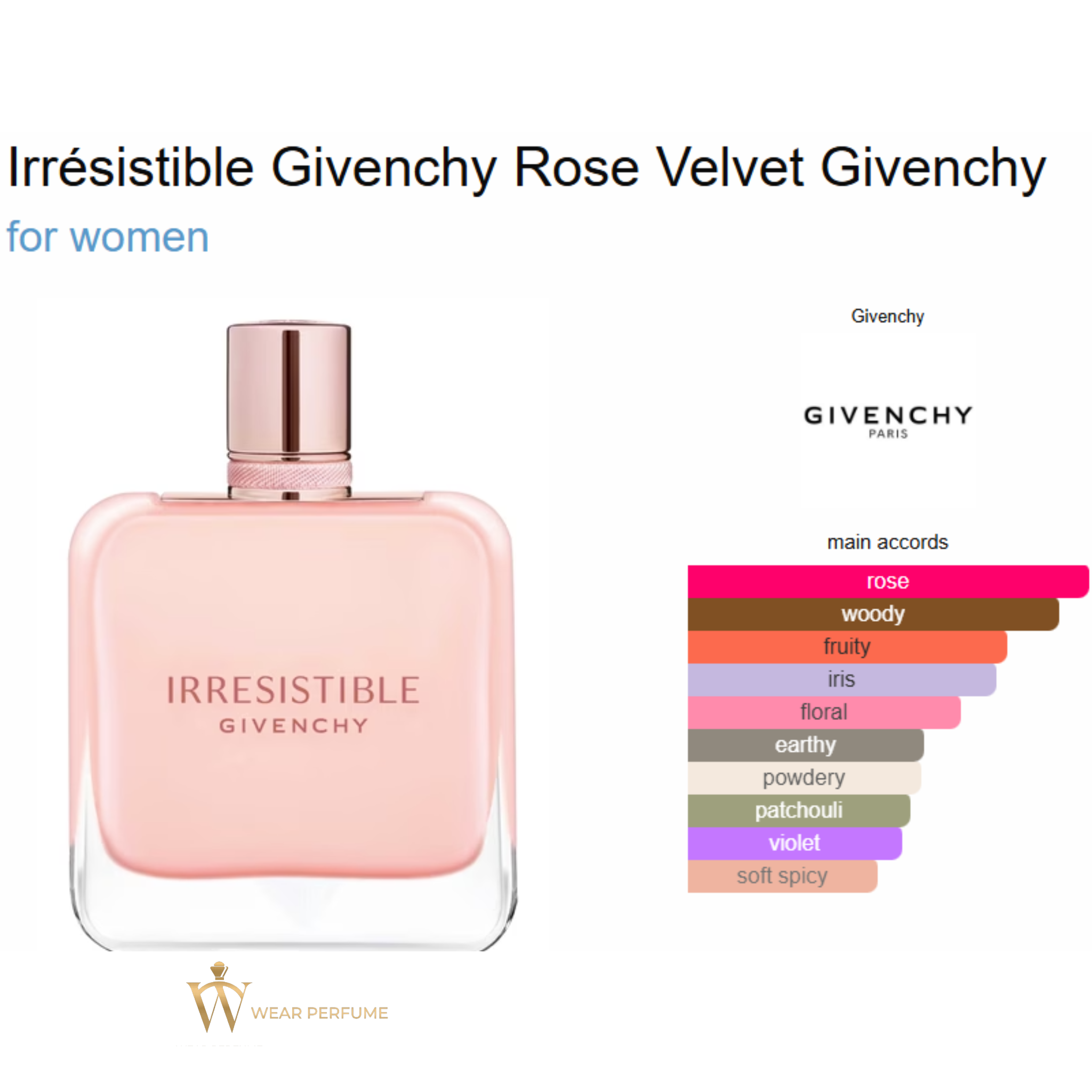  Givenchy Irrésistible Givenchy Rose Velvet 