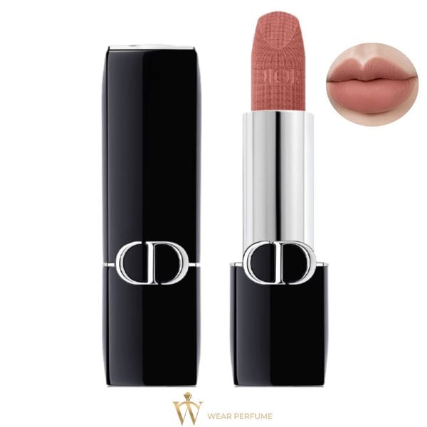  Son Dior Rouge Velvet 505 Sensual - Màu Hồng Nude 