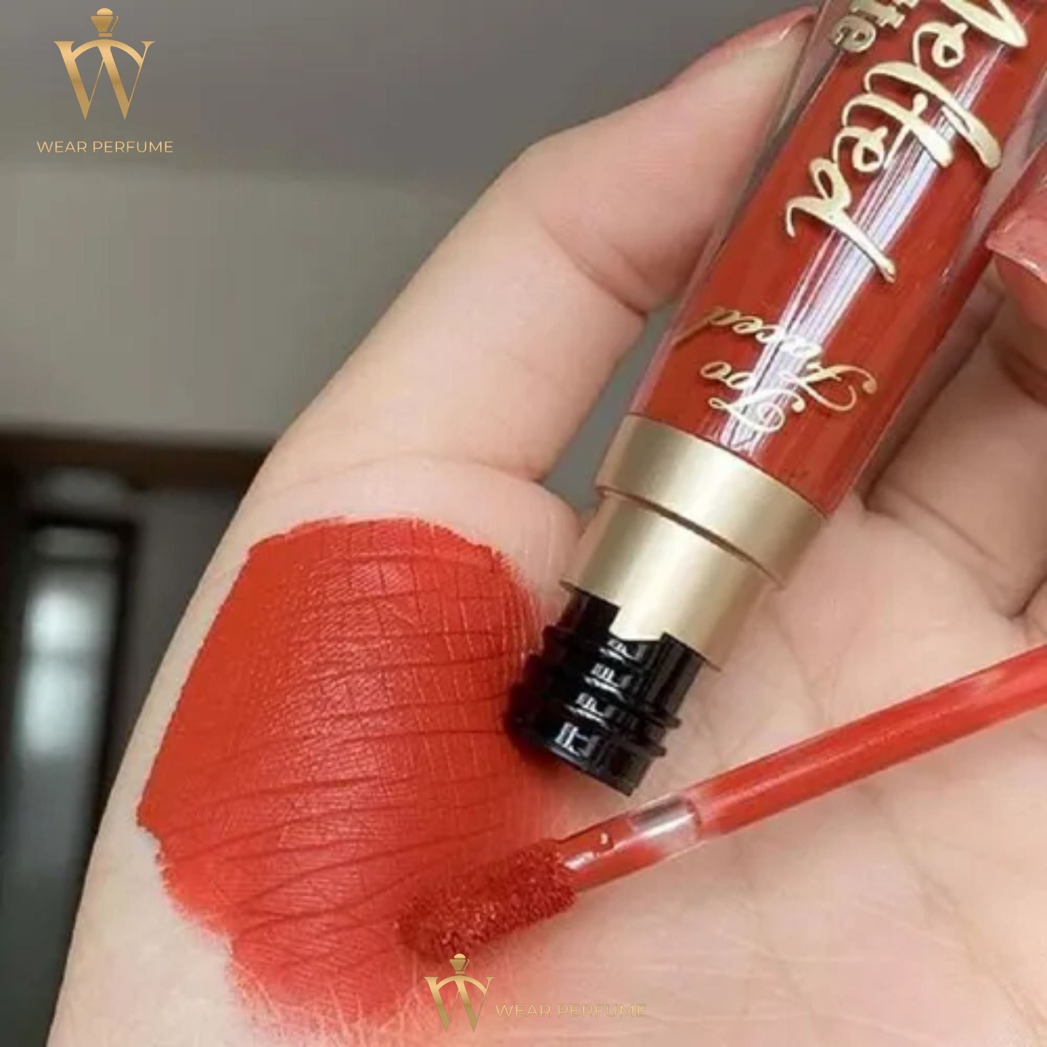  Son Too Faced Melted Matte Liquified Long Wear Lipstick Prissy- Màu Cam Cháy 