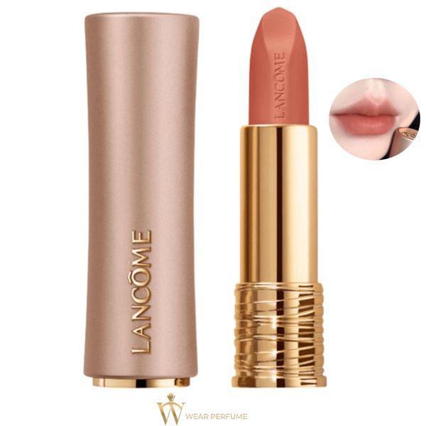  Son Lancome L'absolu Rouge Intimatte 340 Love Whispers - Màu Hồng Nude 