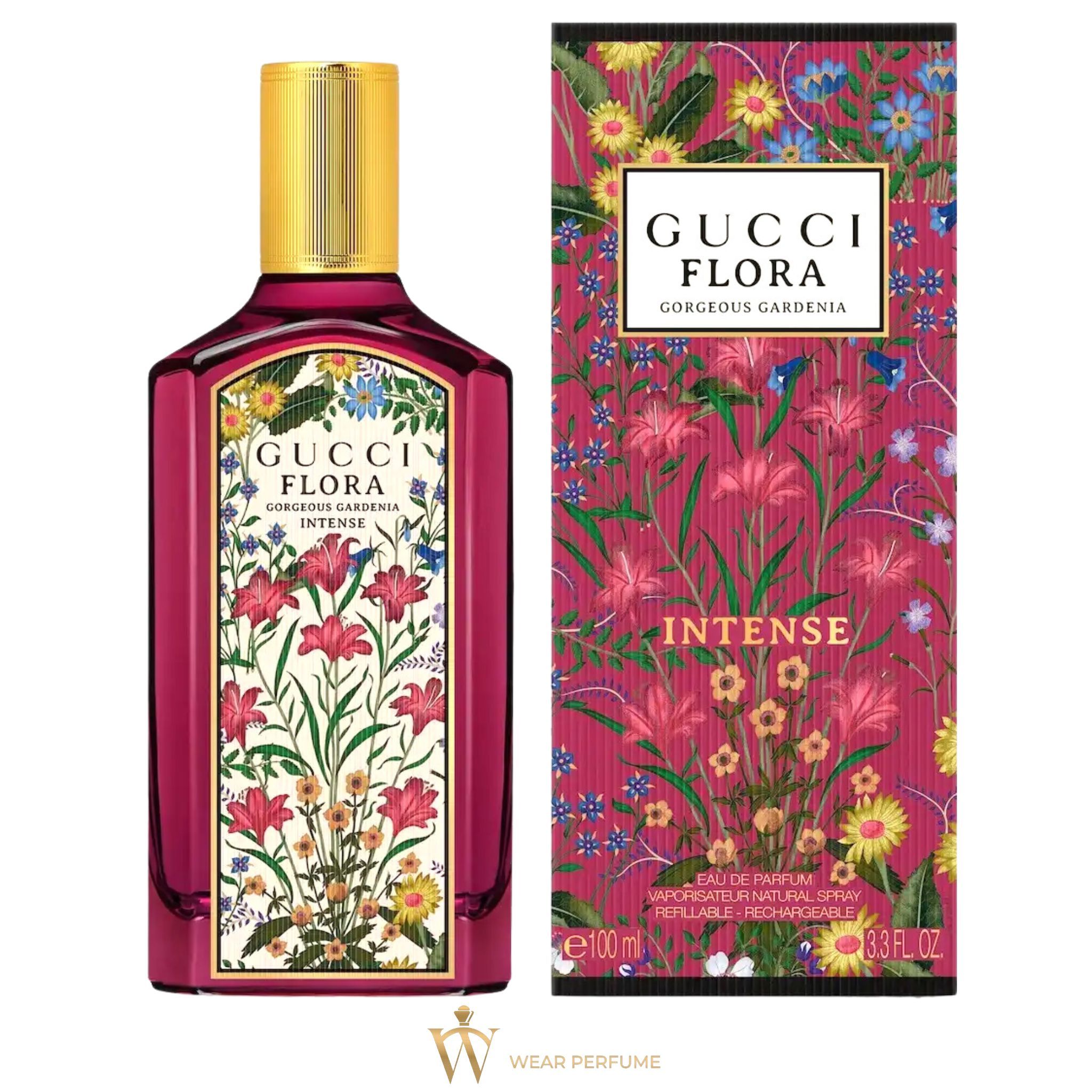  Gucci Flora Gorgeous Gardenia Intense EDP 100ml 