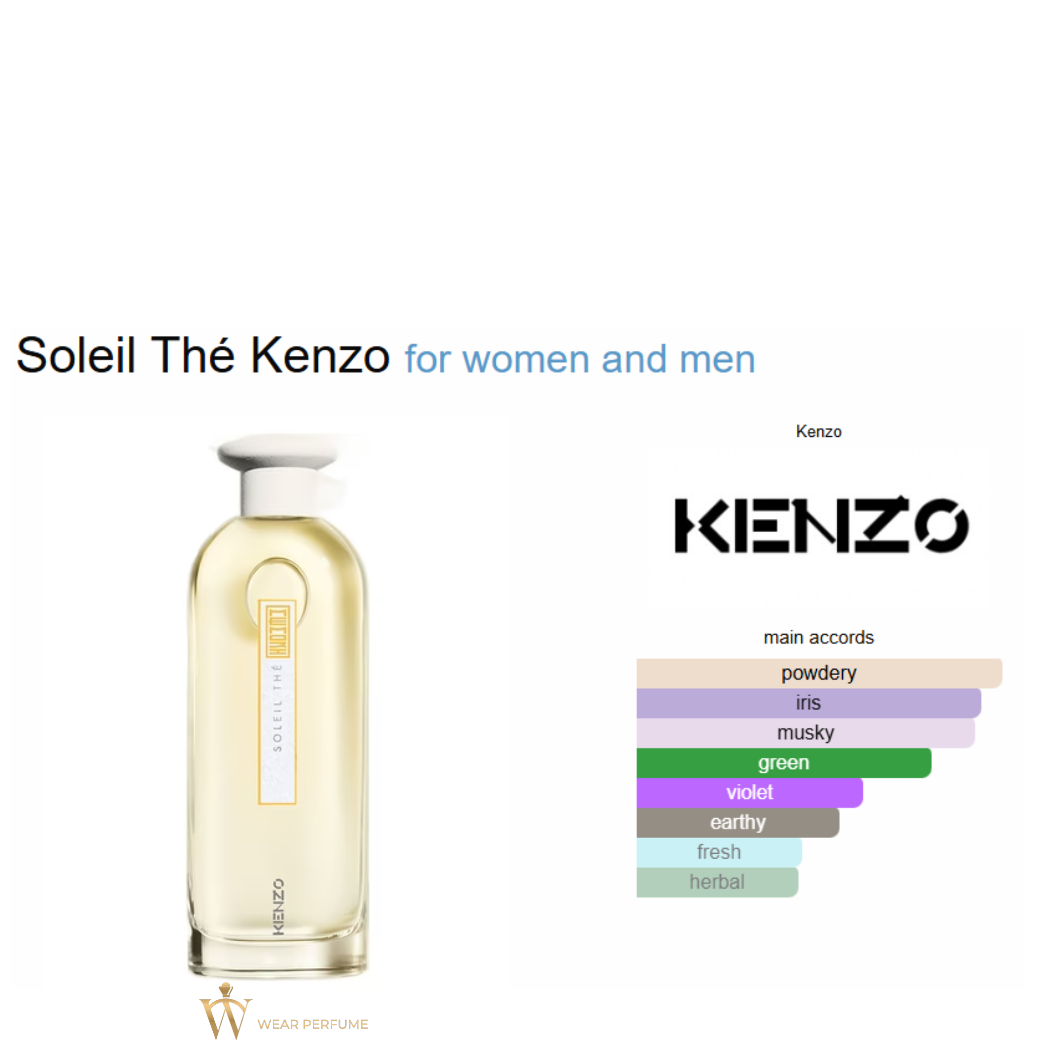 Kenzo Soleil Thé 