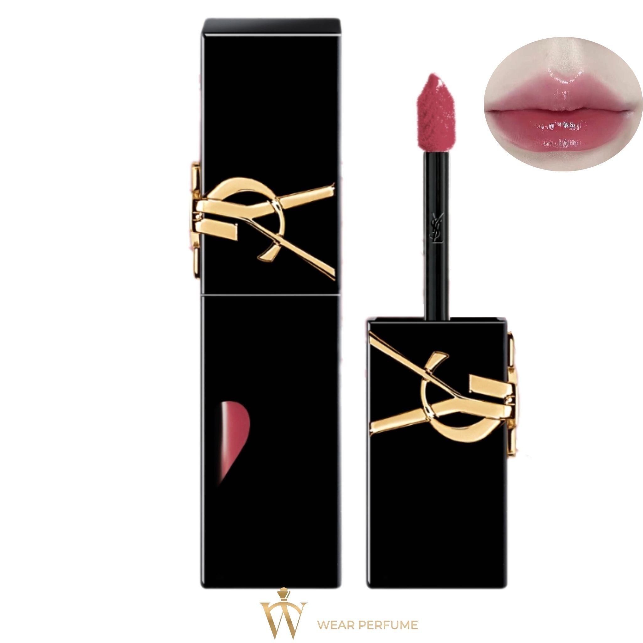  Son YSL The Inks Vinyl Cream 622 Plum Liberation - Màu Hồng Mận 