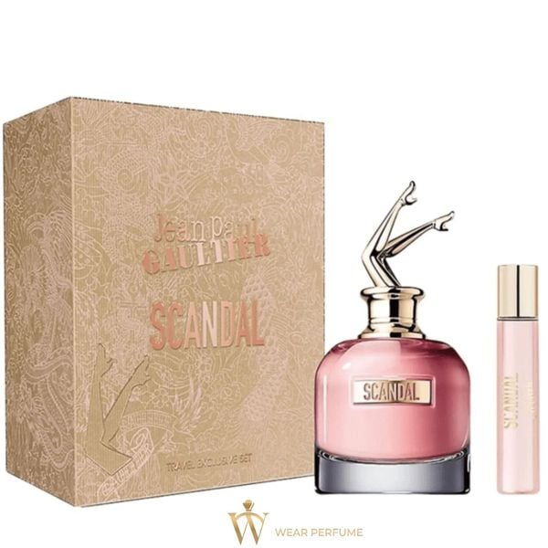  Set Nước Hoa Jean Paul Gaultier Scandal EDP 80ml + EDP 20ml 