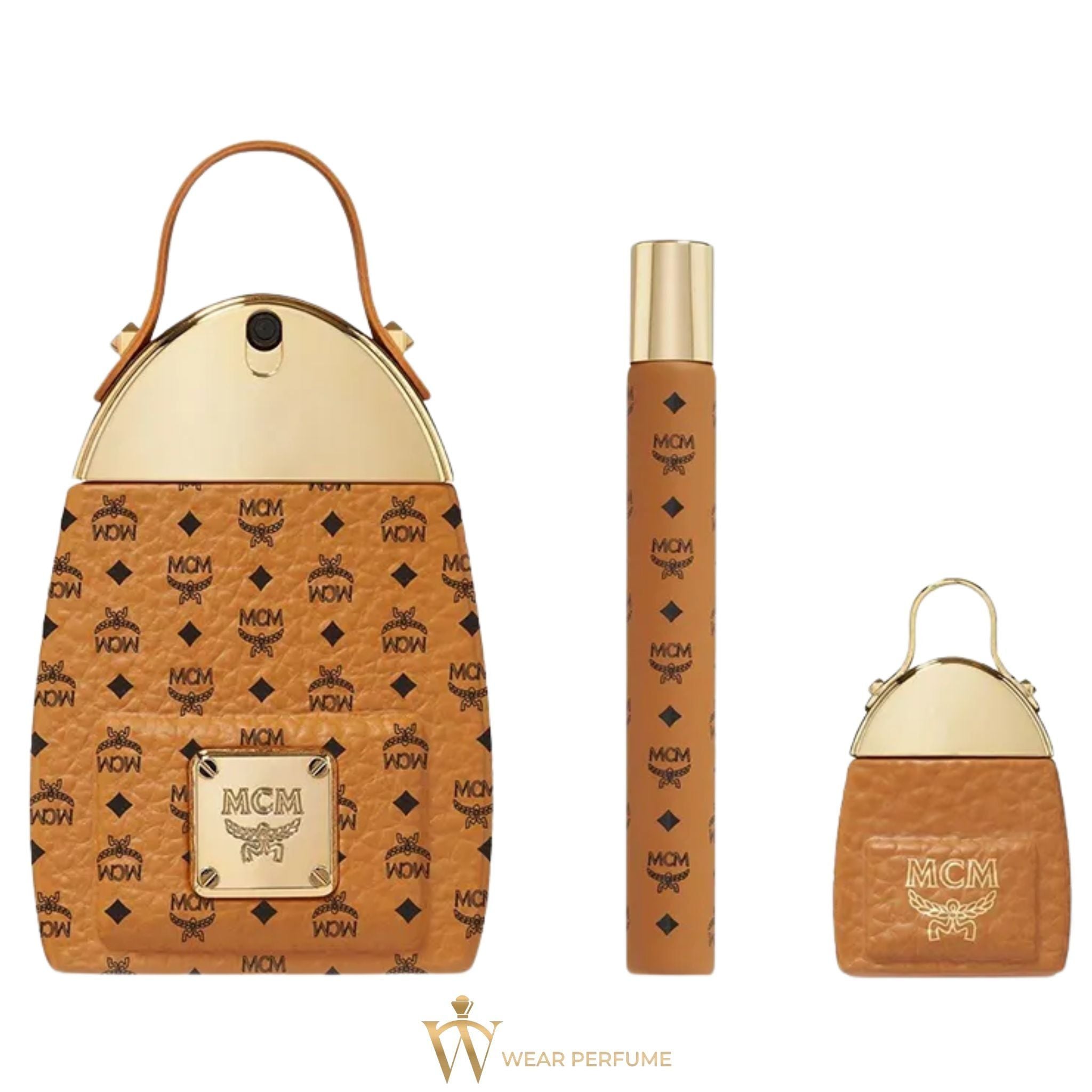  Set Nước Hoa Unisex MCM Eau De Parfum Spring Gift Set 3 Món 