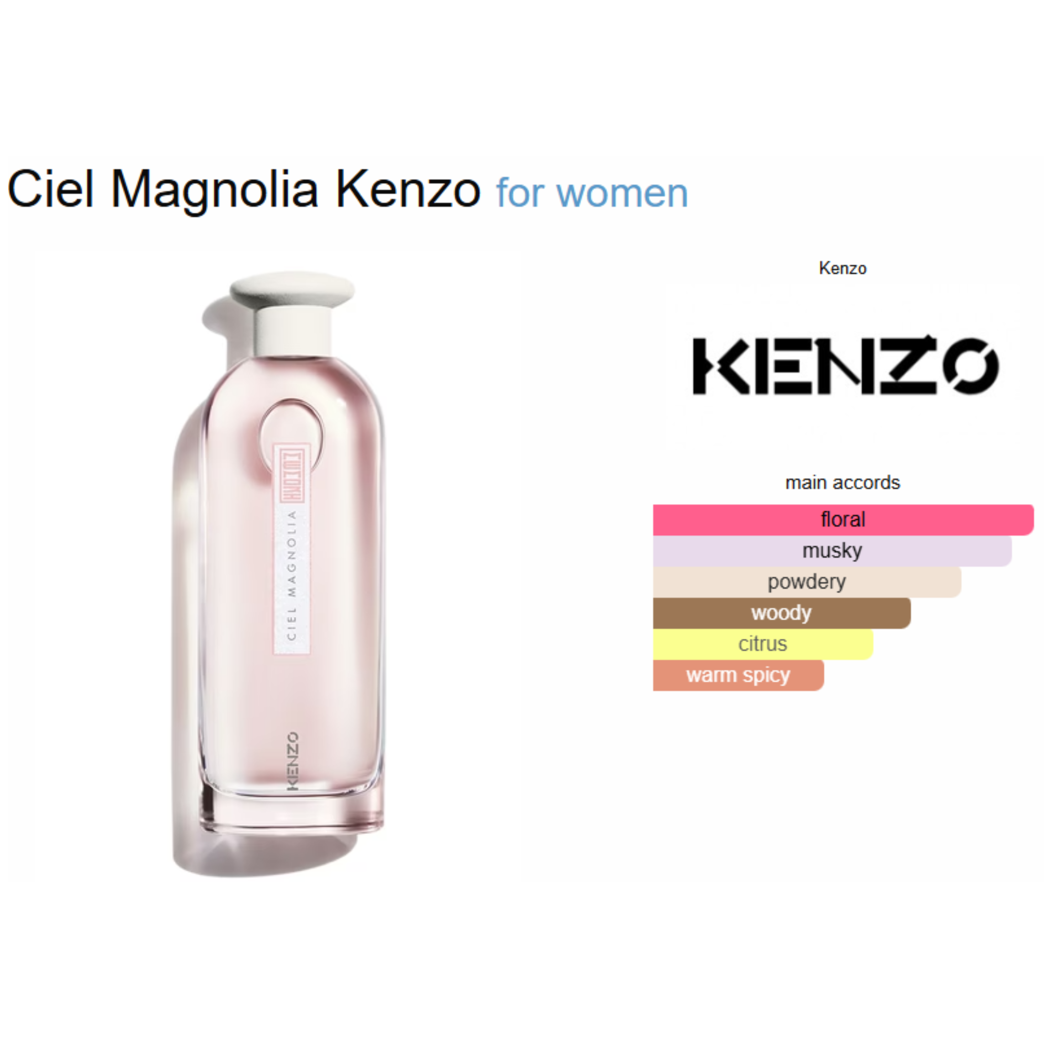 Kenzo Ciel Magnolia 