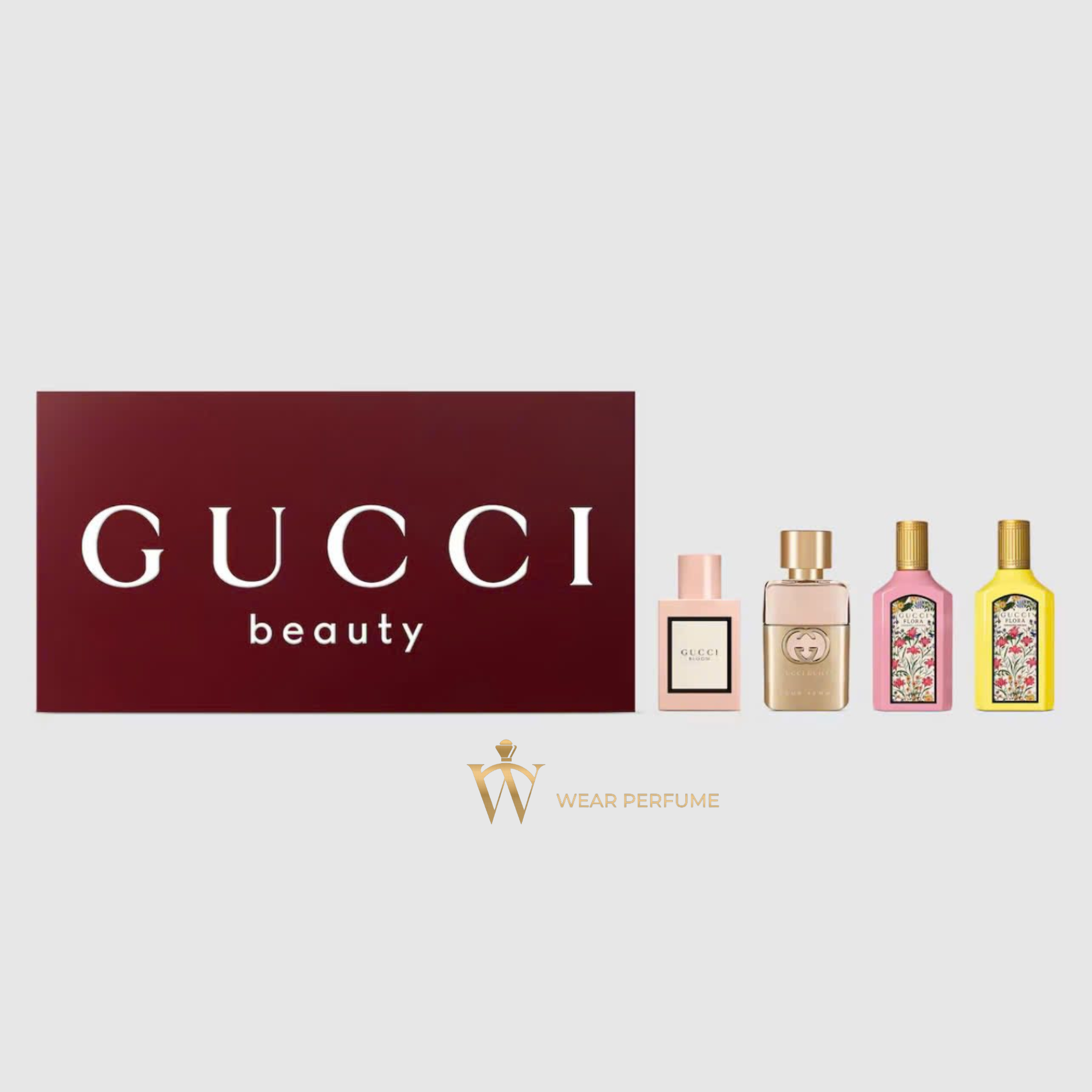 Set Nước Hoa Nữ Gucci Mini Discovery Kit (4 x 5ml) 