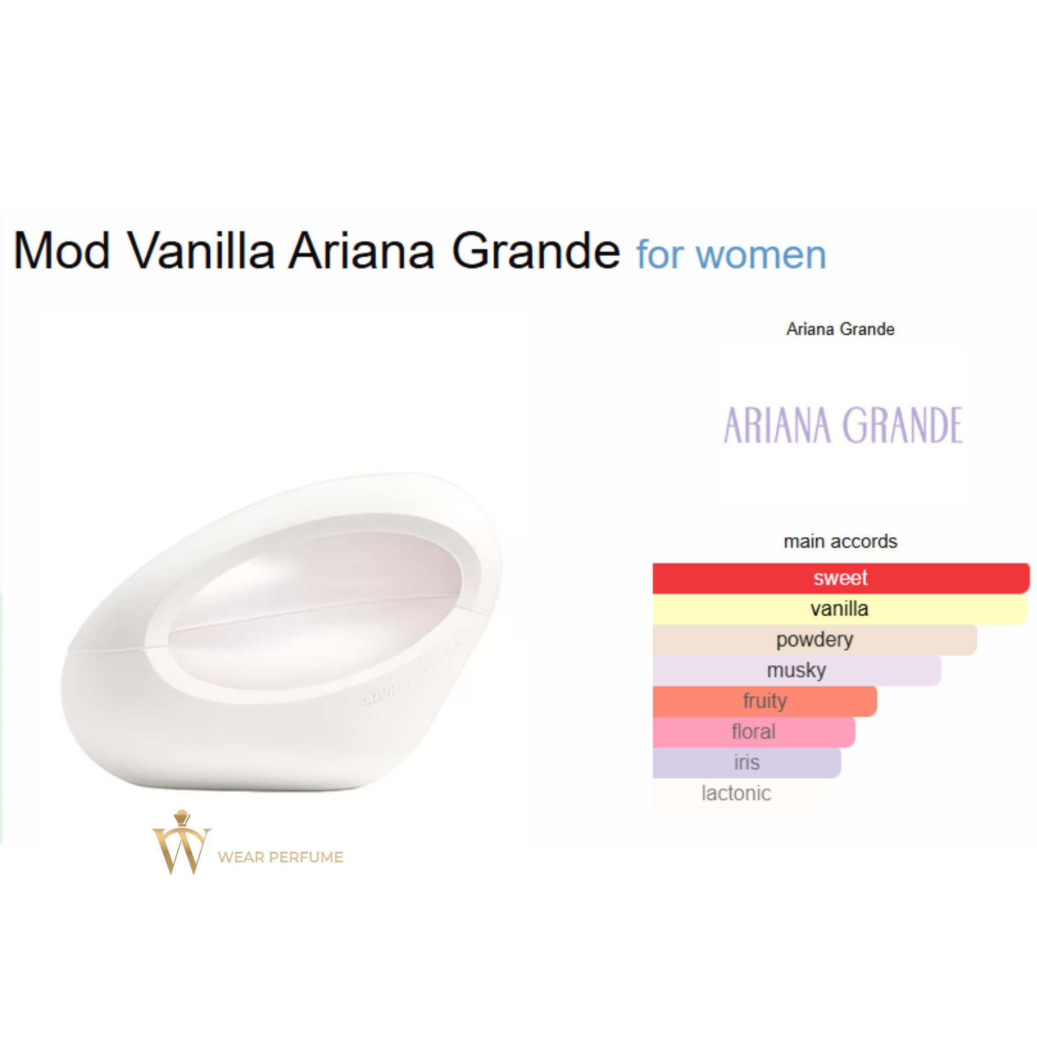  Gift Set Ariana Grande MOD Vanilla EDP 