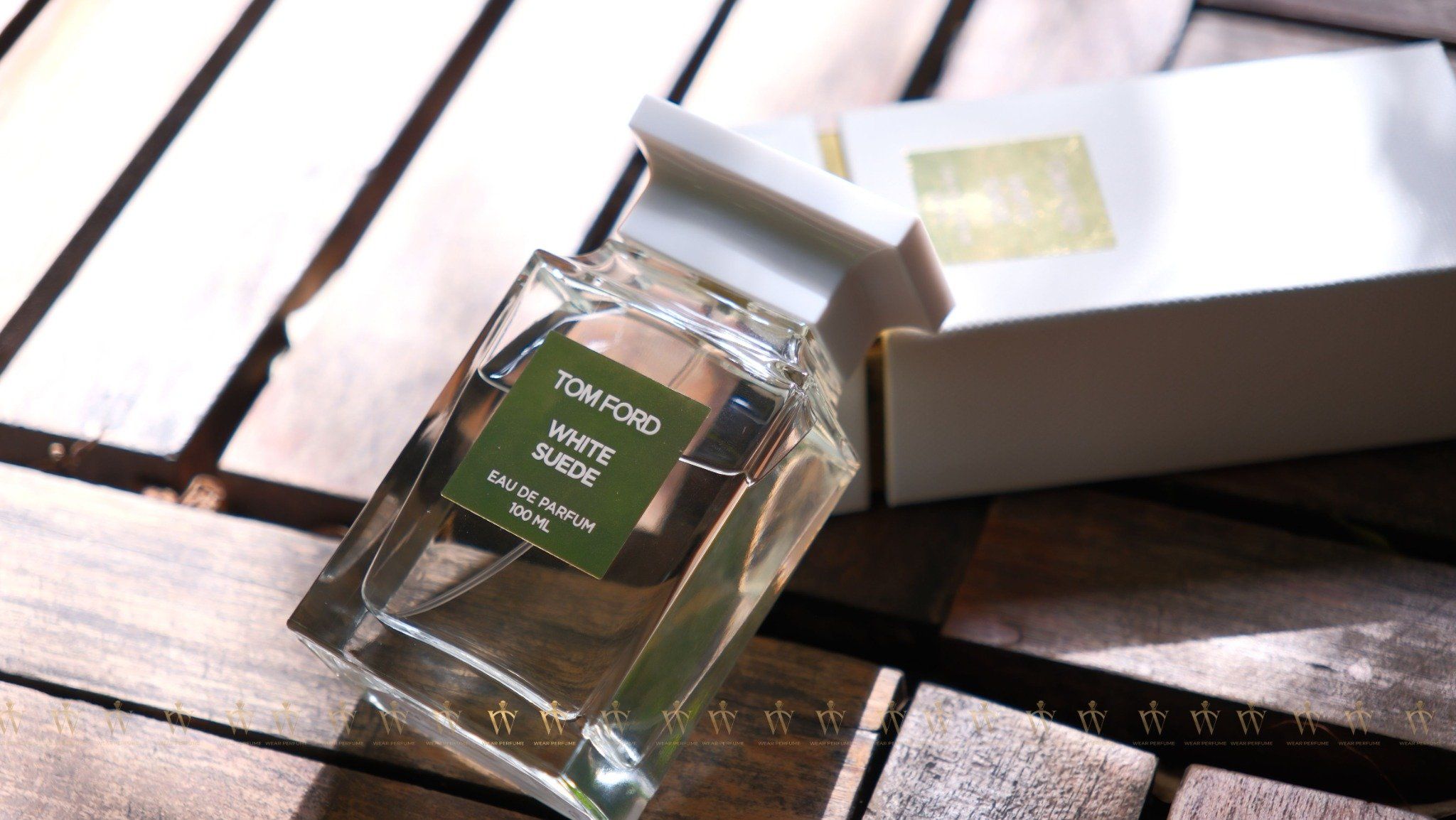  Tom Ford White Suede 