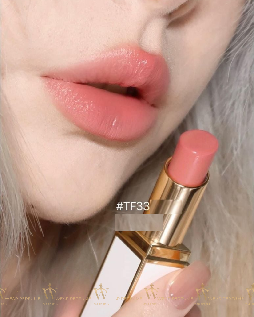  Son Tom Ford Soleil Ultra Shine Lip Color 33 Plage Nue  – Màu Hồng Đào 