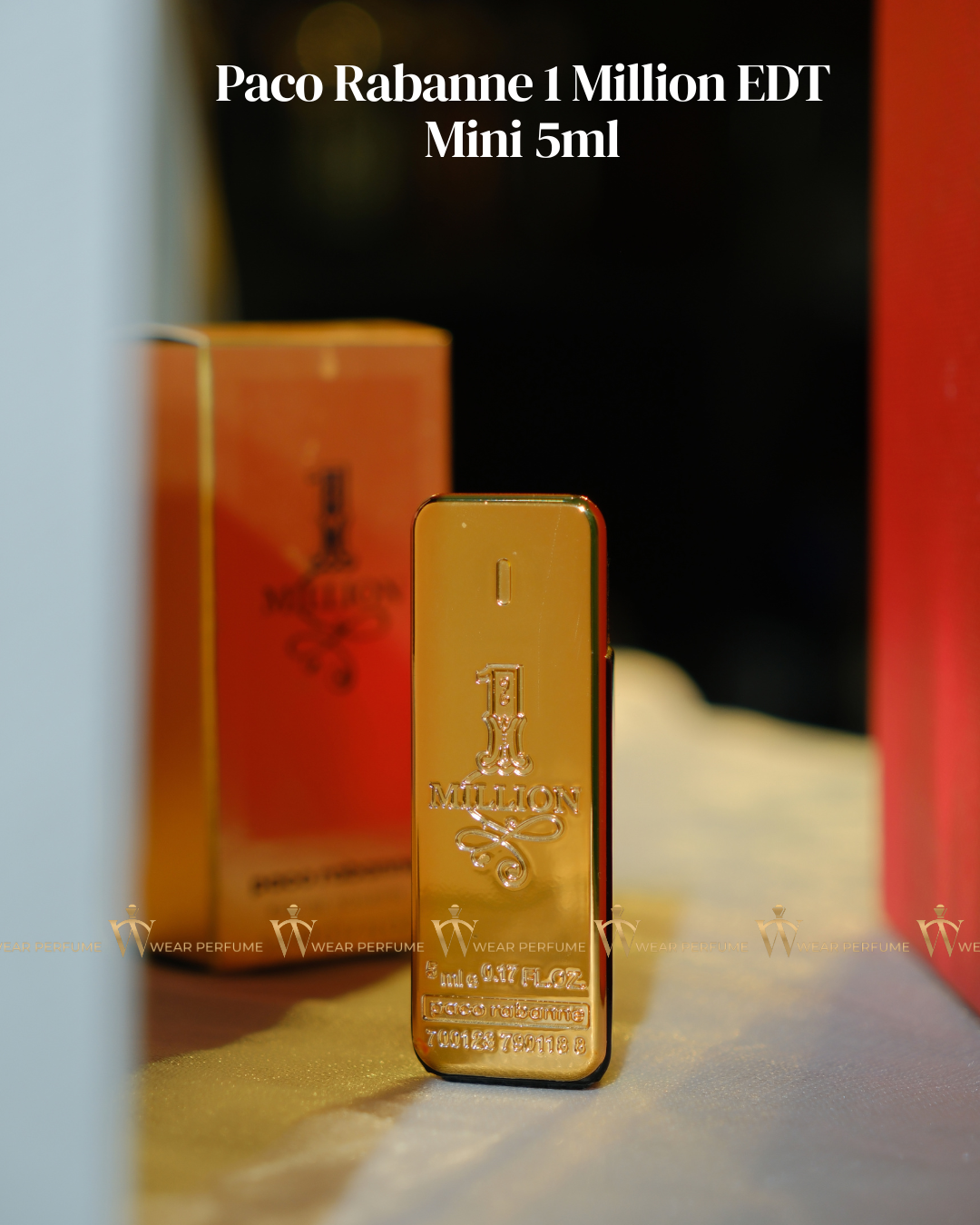  Paco Rabanne 1 Million EDT Mini 5ml 