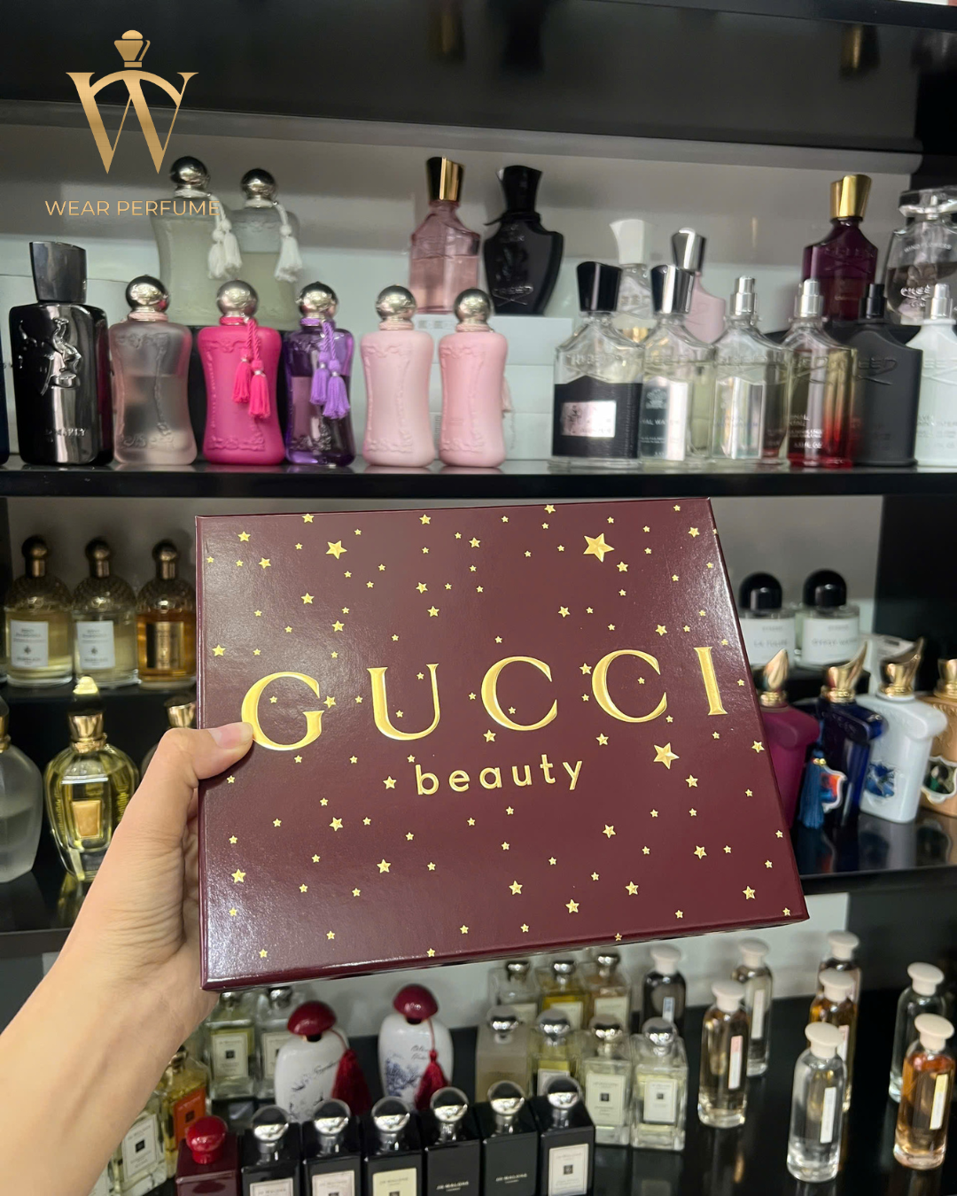  Set Quà Tặng Nước Hoa Gucci Bloom ( 100ML + 10ML + 50ML) - Mẫu mới 2026 