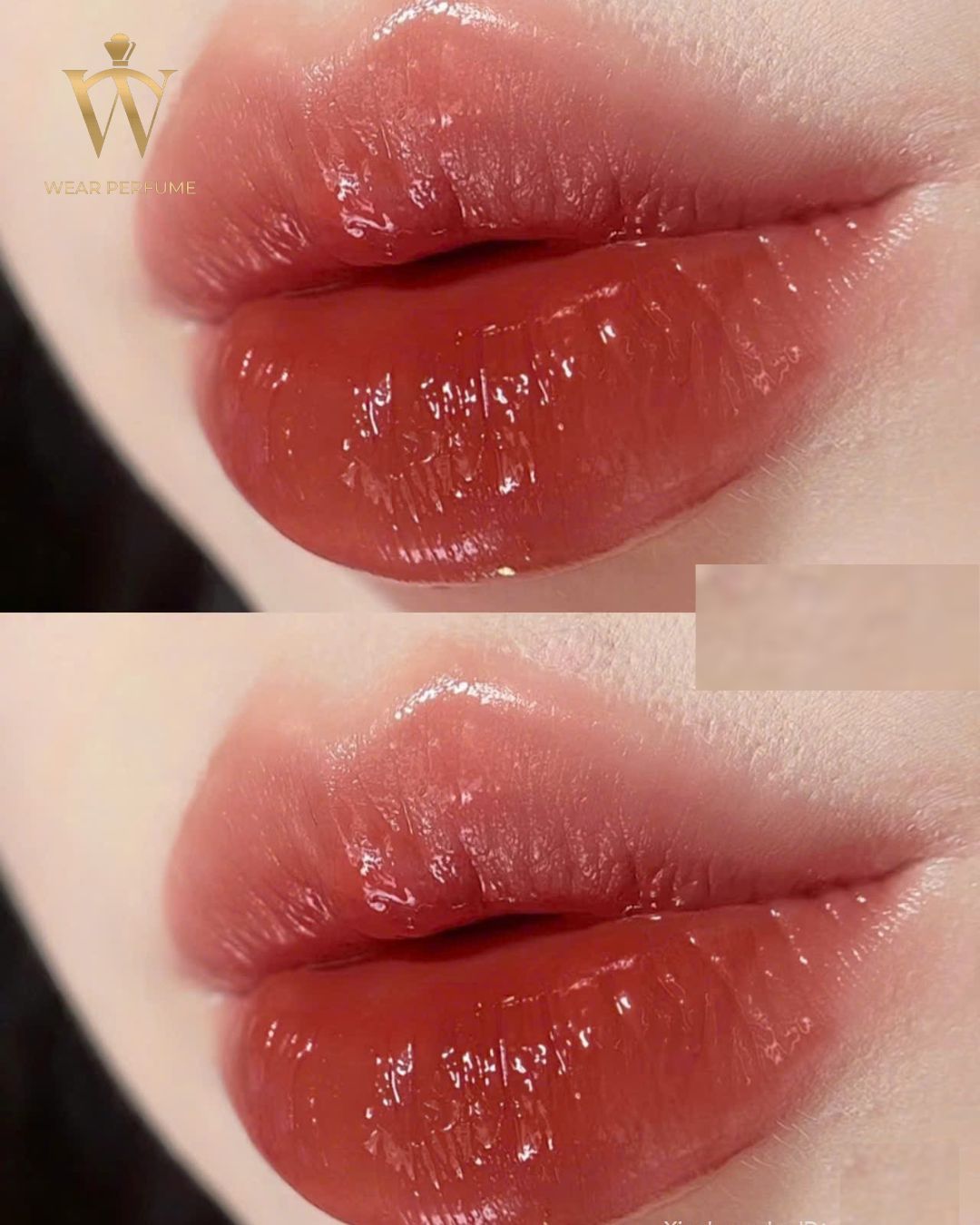  Son Dưỡng Yves Saint Laurent YSL Rouge Volupté Shine 122 Brick Brown - Màu Cam Đỏ Đất 