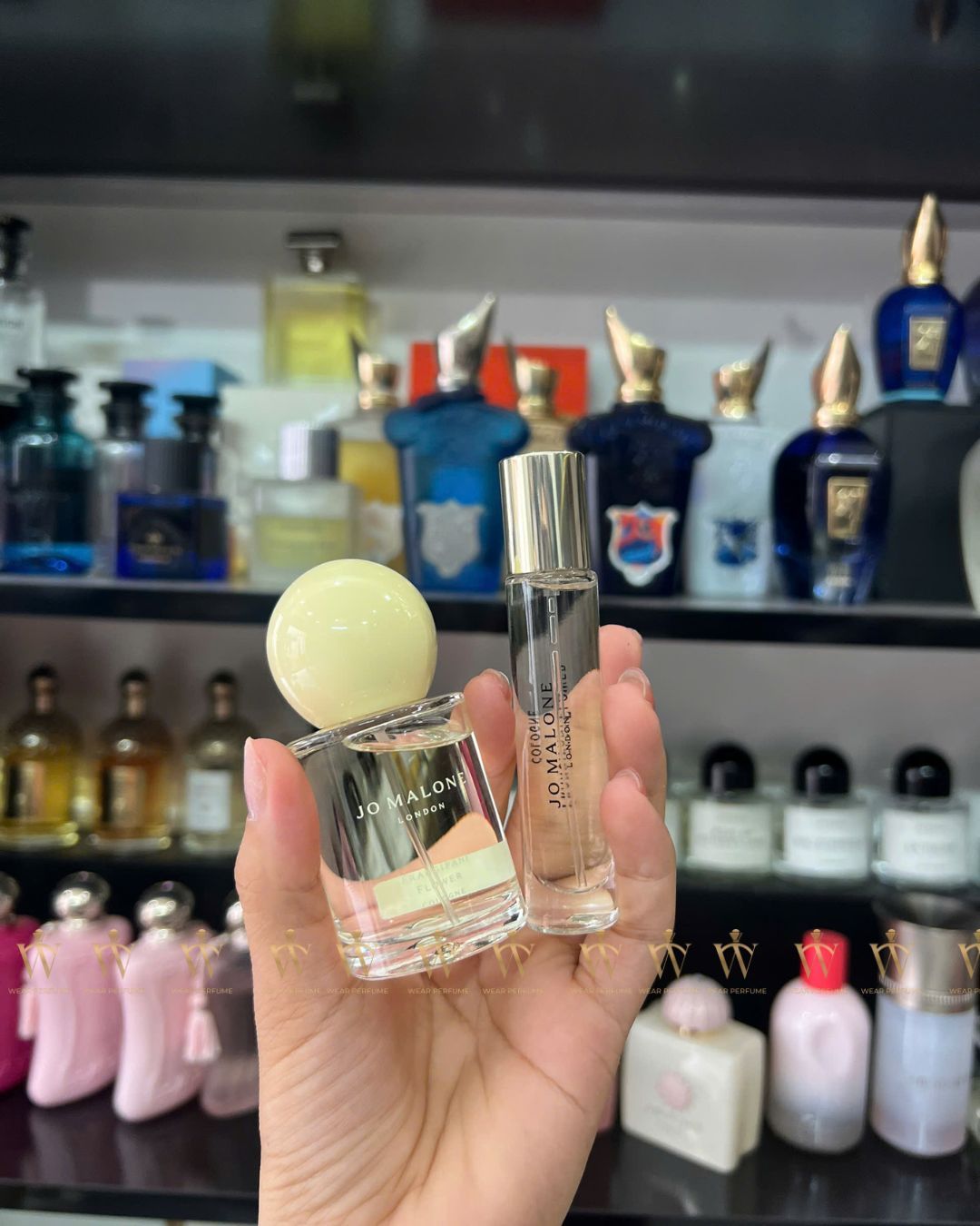  Set Nước Hoa Unisex Jo Malone Frangipani Flower Cologne – Home & Away Duo Set (30ml + 10ml) 