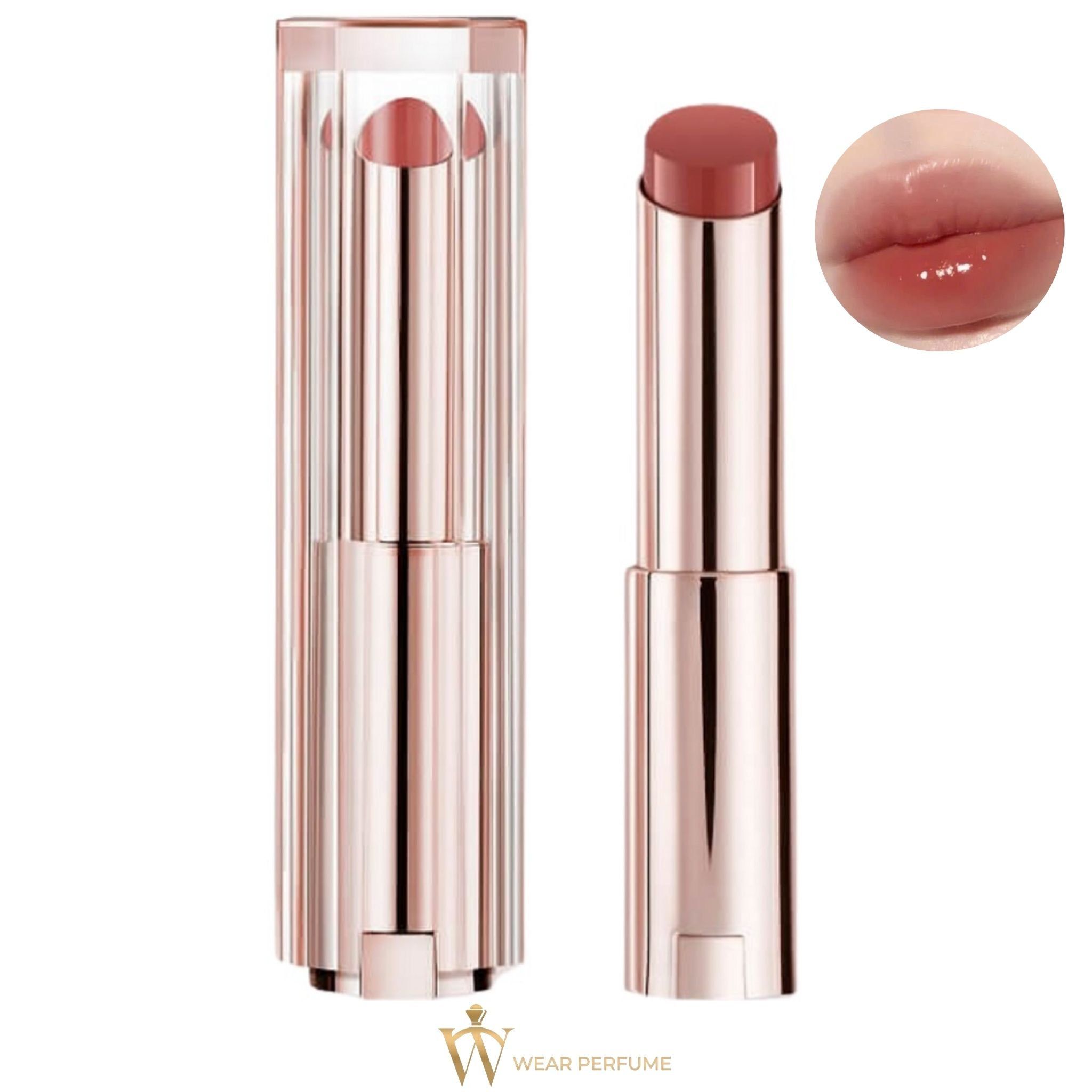  Son Dưỡng Lancome Lip Idôle Squalane Butterglow 53 The Tea Is Hot - Màu Hồng Nâu Ấm 
