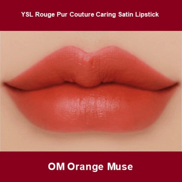 Son YSL OM Orange Muse - Màu Cam San Hô 