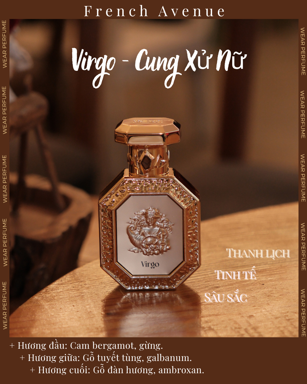  French Avenue Virgo EDP - Cung Xử Nữ 