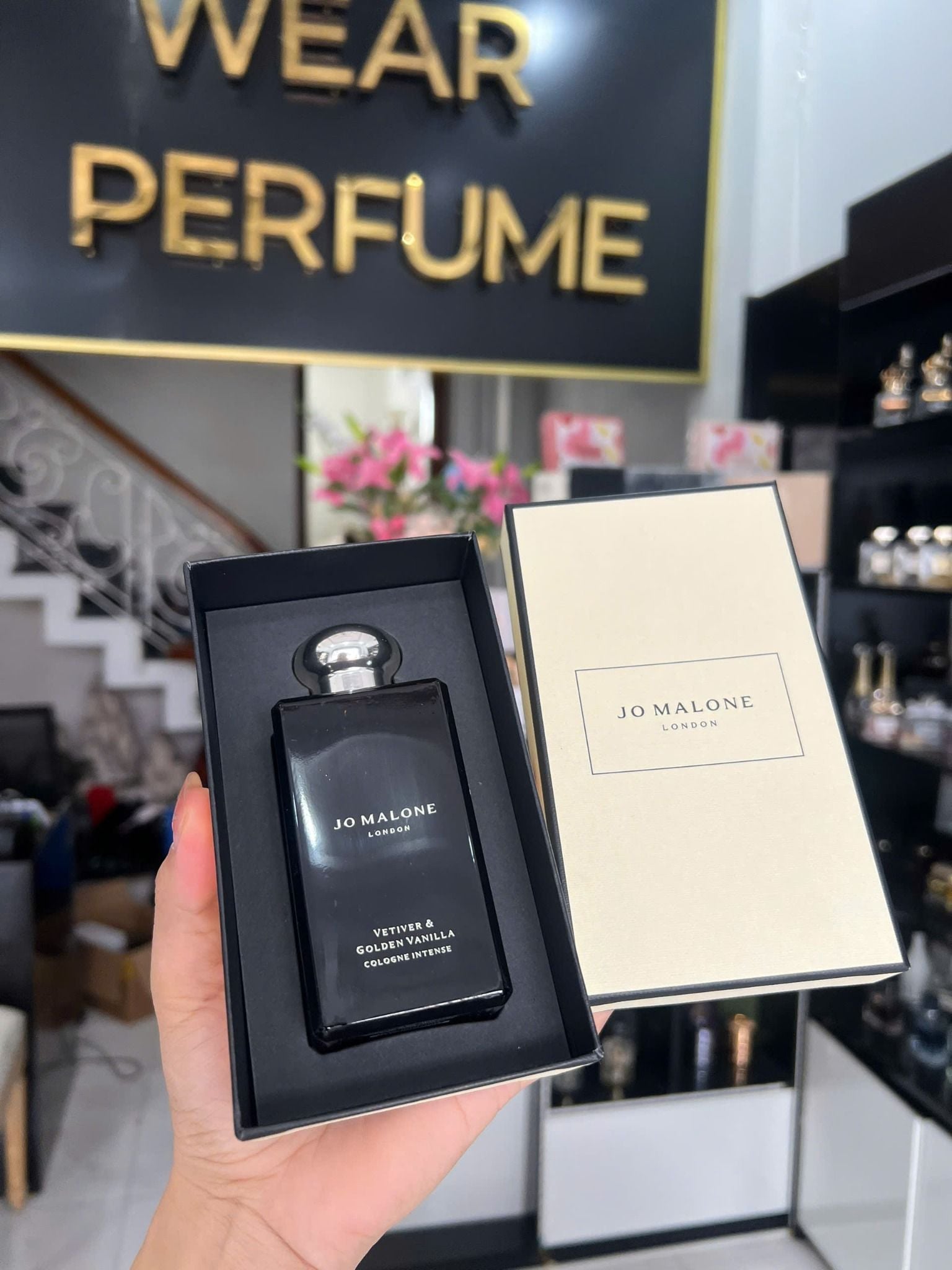  Jo Malone Vetiver & Golden Vanilla Cologne Intense 