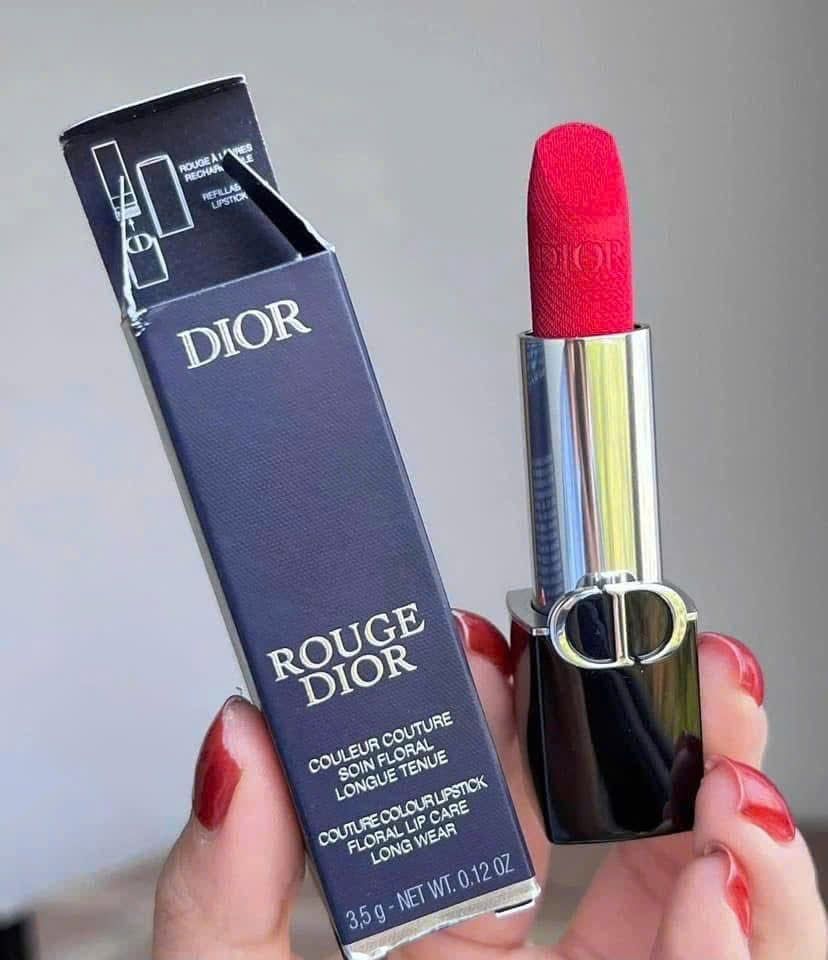  Son Dior 764 Rouge Gipsy – Đỏ Hồng Velvet Finish MỚI NHẤT 