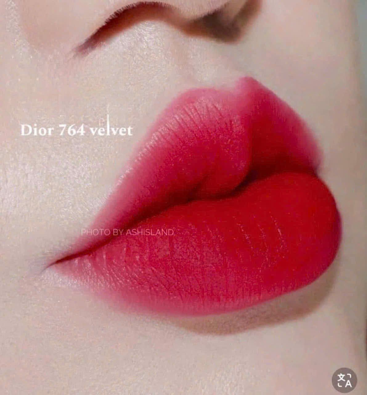  Son Dior 764 Rouge Gipsy – Đỏ Hồng Velvet Finish MỚI NHẤT 