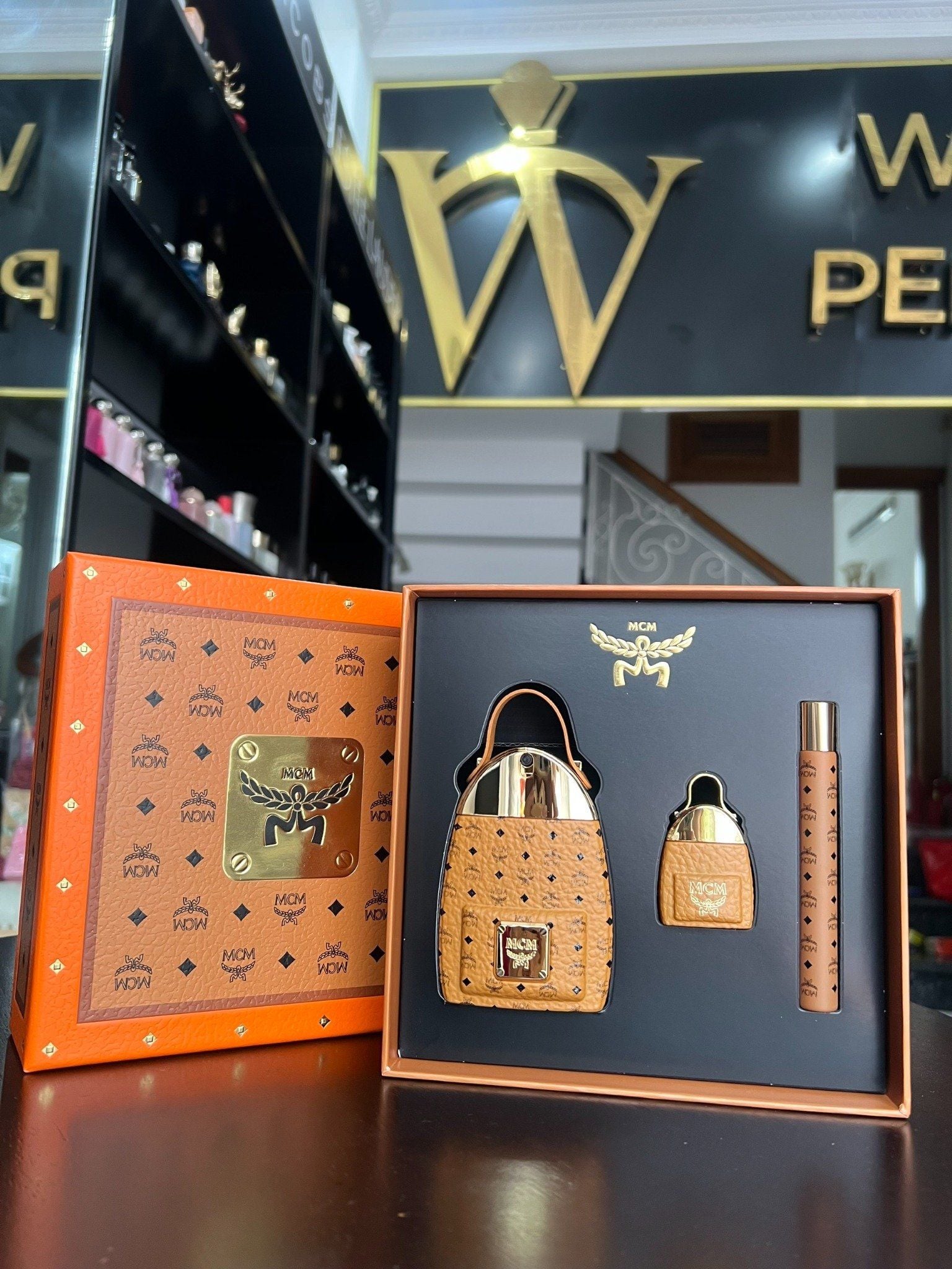  Set Nước Hoa Unisex MCM Eau De Parfum Spring Gift Set 3 Món 