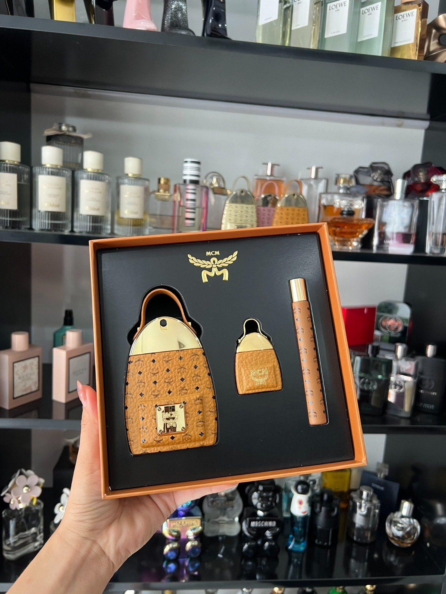  Set Nước Hoa Unisex MCM Eau De Parfum Spring Gift Set 3 Món 