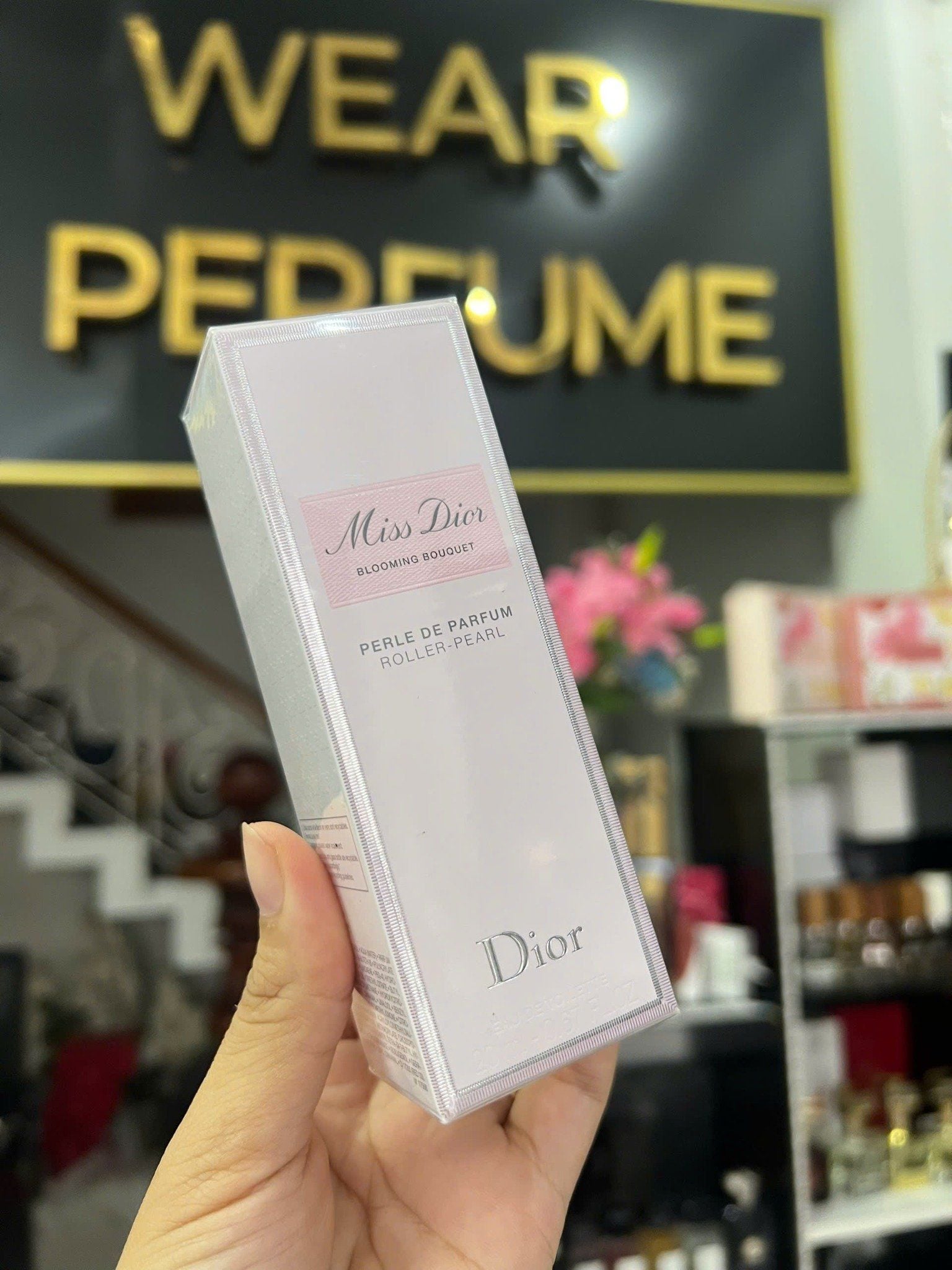  Nước Hoa Nữ Dior Miss Dior Blooming Bouquet Roller Pearl EDT 20ml Dạng Lăn 