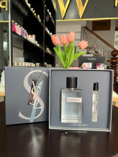  Giftset Yves Saint Laurent YSL Y EDT (100ml + Mini 10ml) 