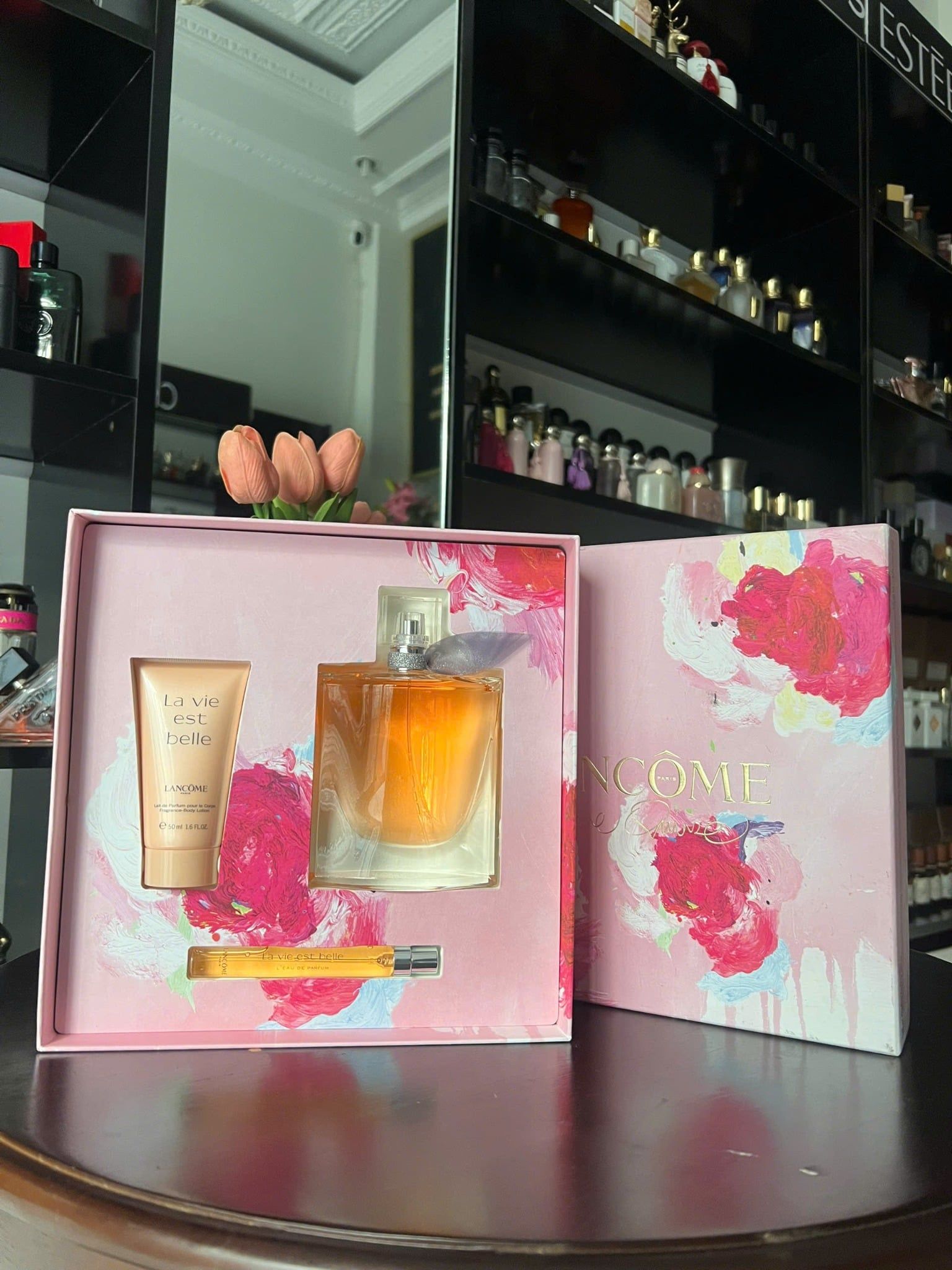  GiftSet Lancome La Vie Est Belle EDP 100ml 3Pcs (100ml, 10ml, Lotion 50ml) 