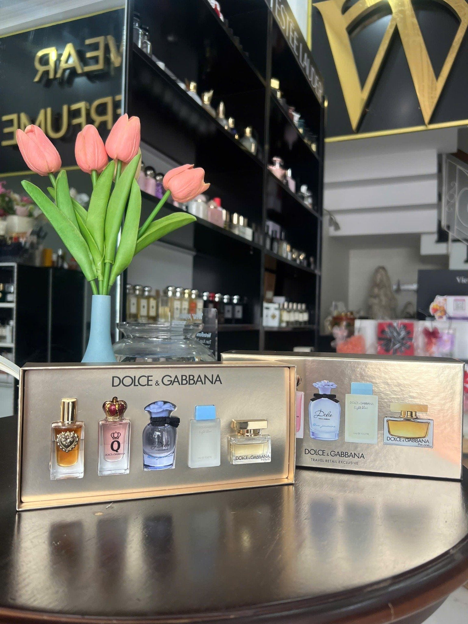  Set Quà Tặng Nước Hoa Dolce & Gabbana Mini 5x5ml 
