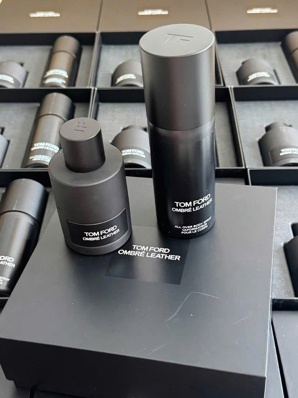  Giftset Nước Hoa Tom Ford Ombre Leather EDP 100ML + 150ML 