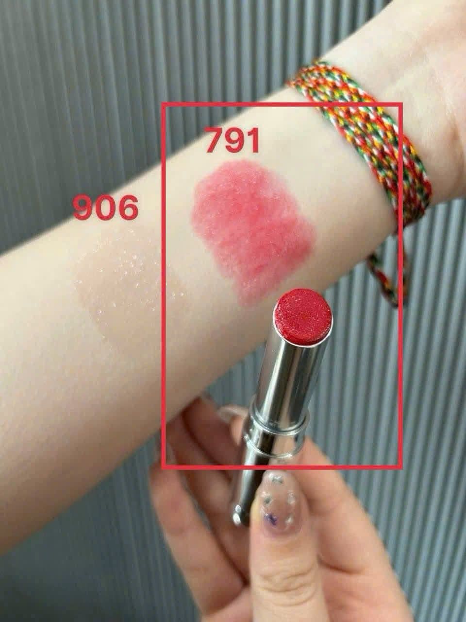  Son Dior Addict Lipstick 791 Case Silver Cannage - Màu Đỏ nâu 