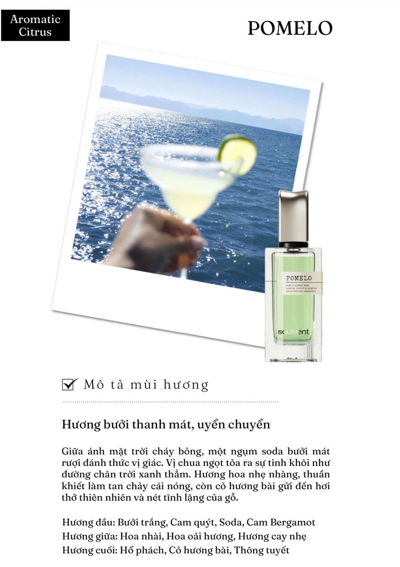  Soulvent Pomelo Eau De Parfum 