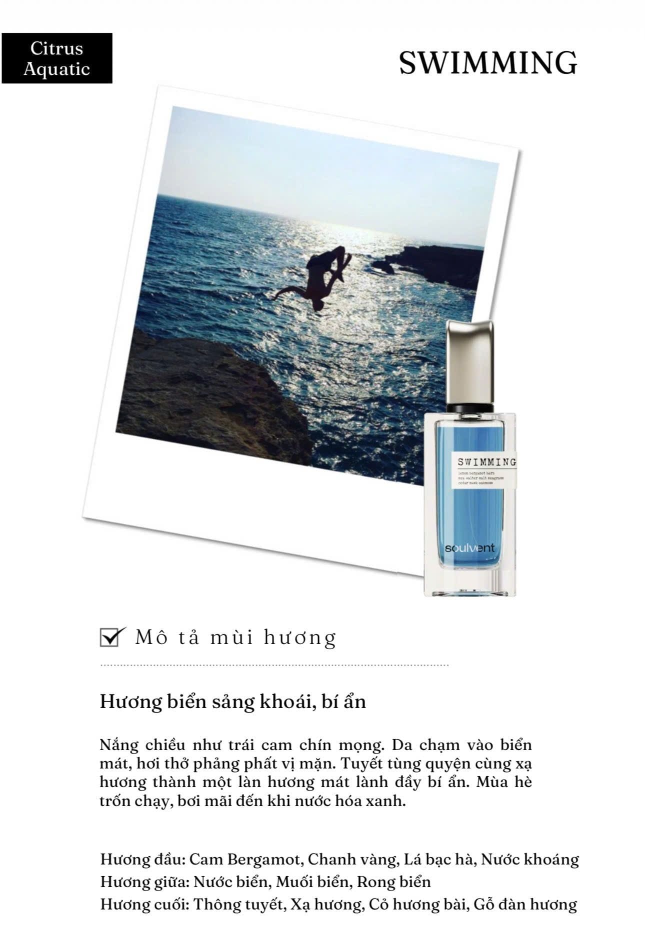  Soulvent Swimming Eau De Parfum 