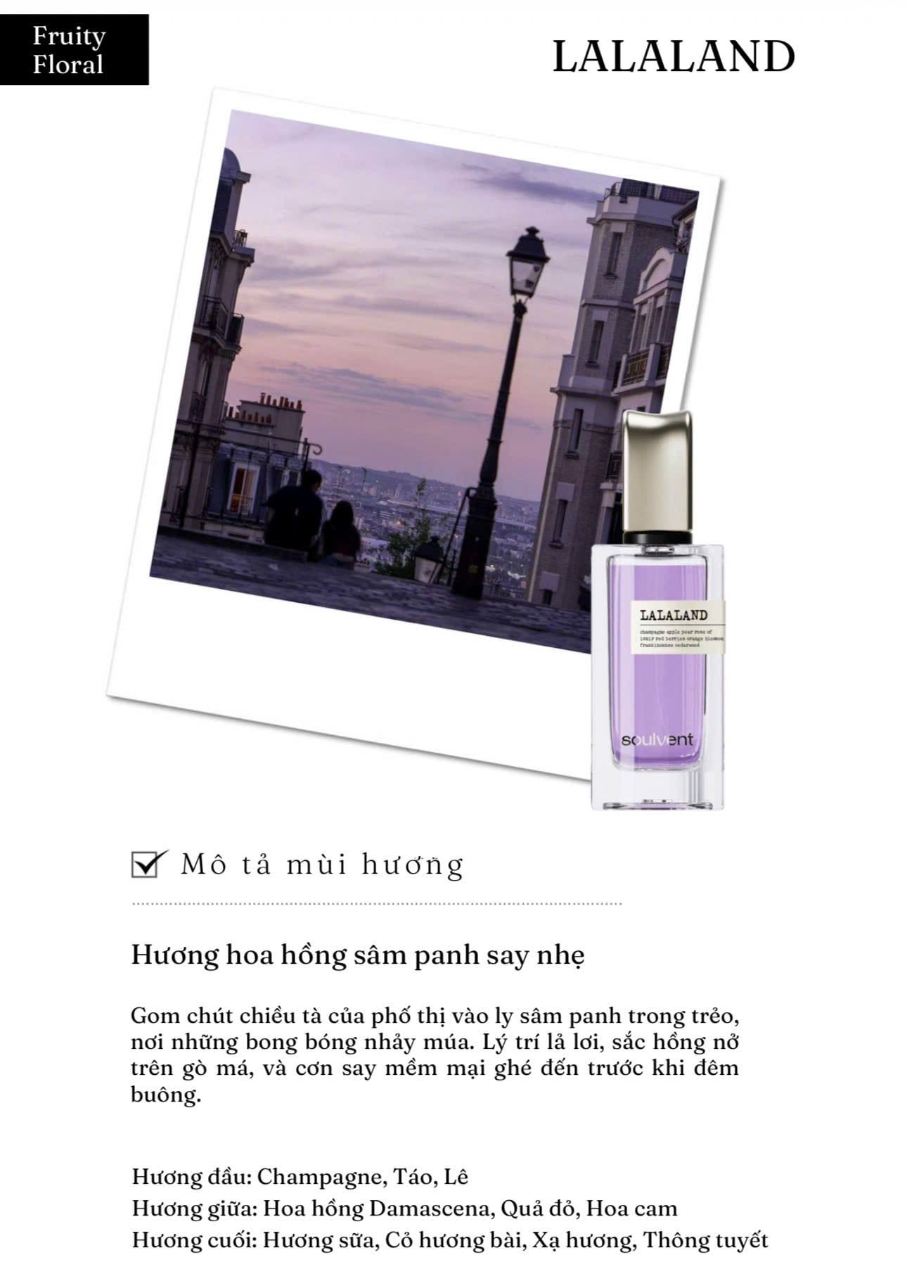  Soulvent Lalaland Eau De Parfum 