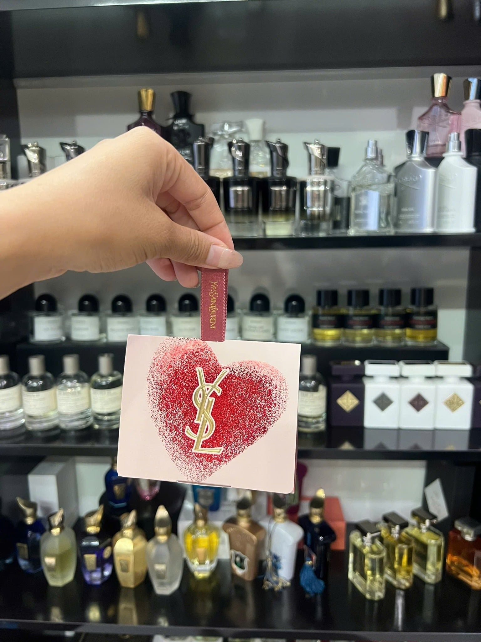  Túi Giấy Ysl Loveshine Candy Glaze ( Túi Đựng Son) 