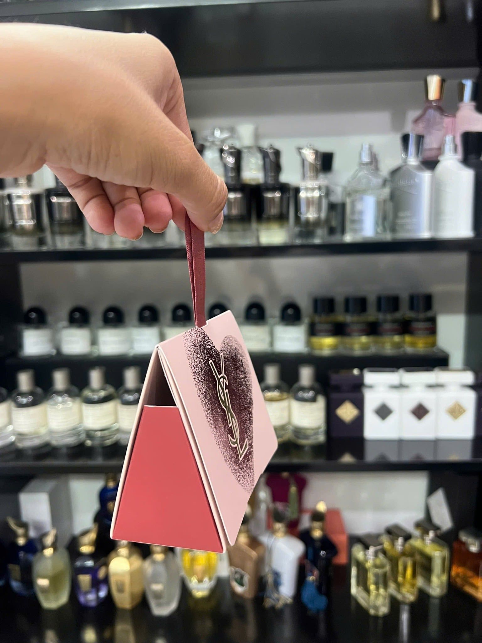  Túi Giấy Ysl Loveshine Candy Glaze ( Túi Đựng Son) 