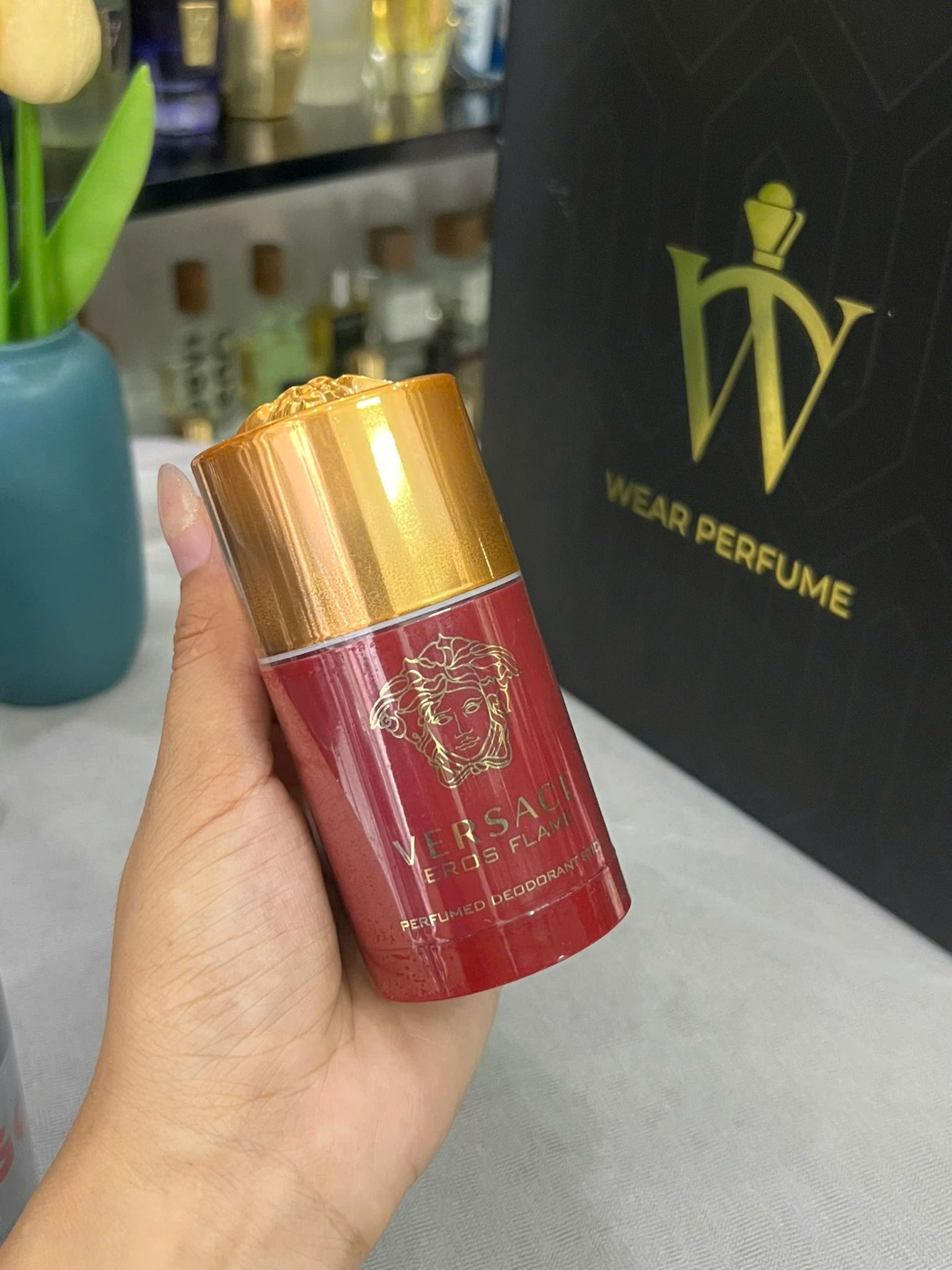  Lăn Khử Mùi Nước Hoa Nam Versace Eros Flame 75ml 