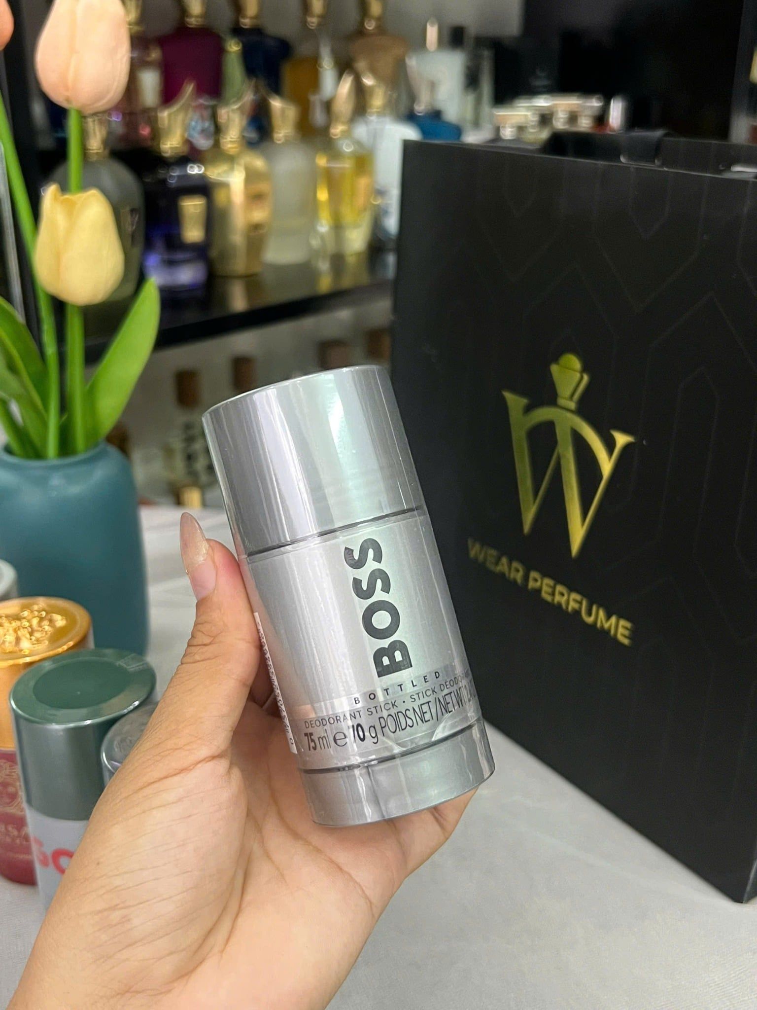  Lăn khử mùi nước hoa Hugo Boss Bottled 75g 