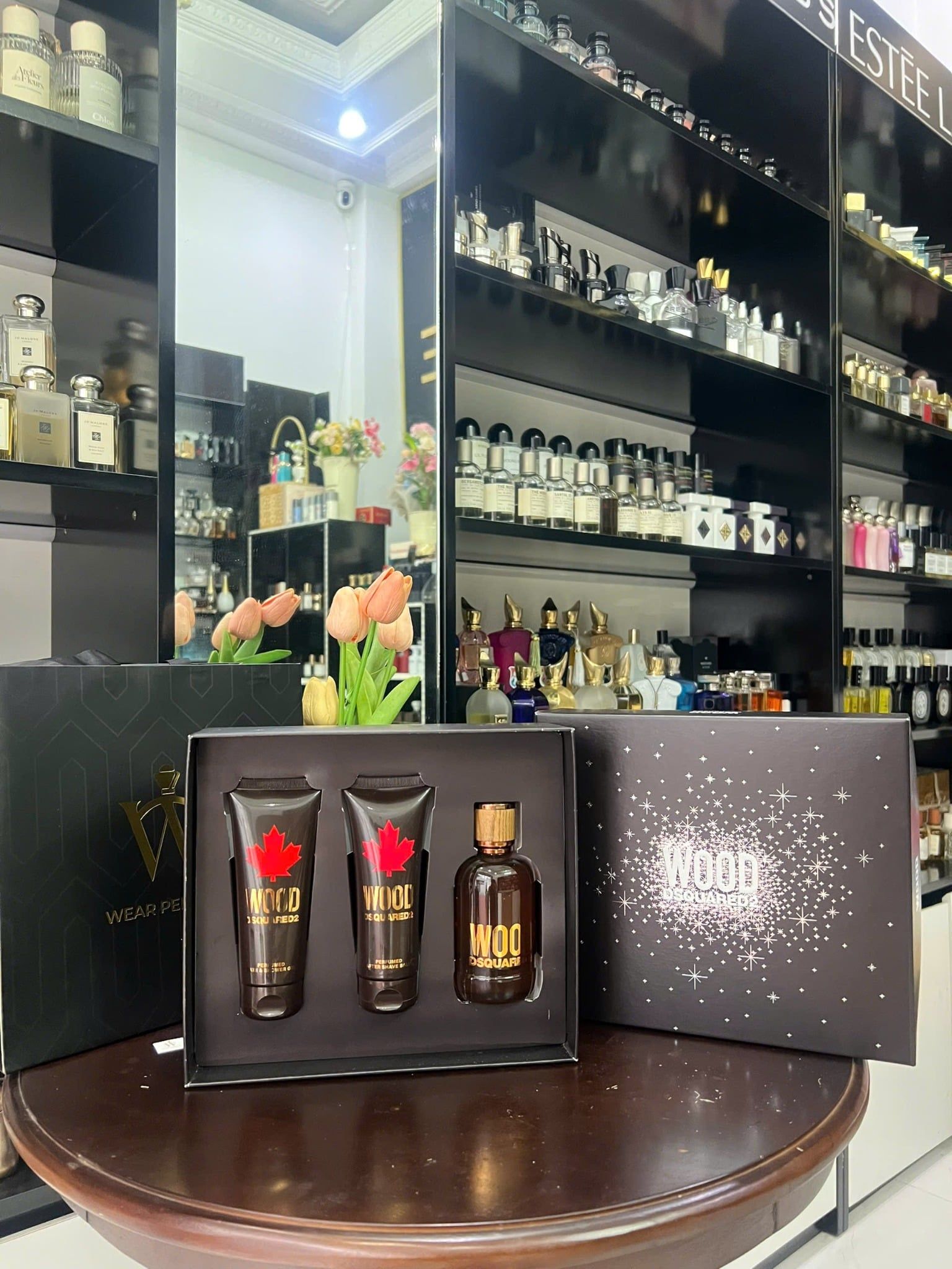  Gift Set Dsquared2 Wood Pour Homme EDT 