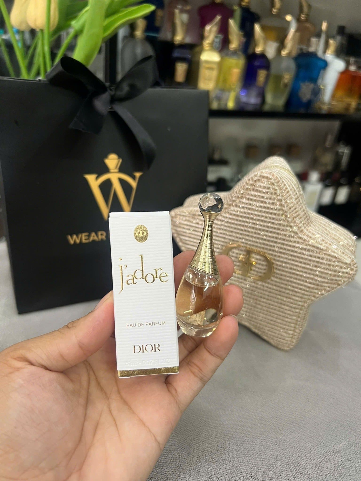  Gift Set Christian Dior J'adore và son Dior Rouge Mini 