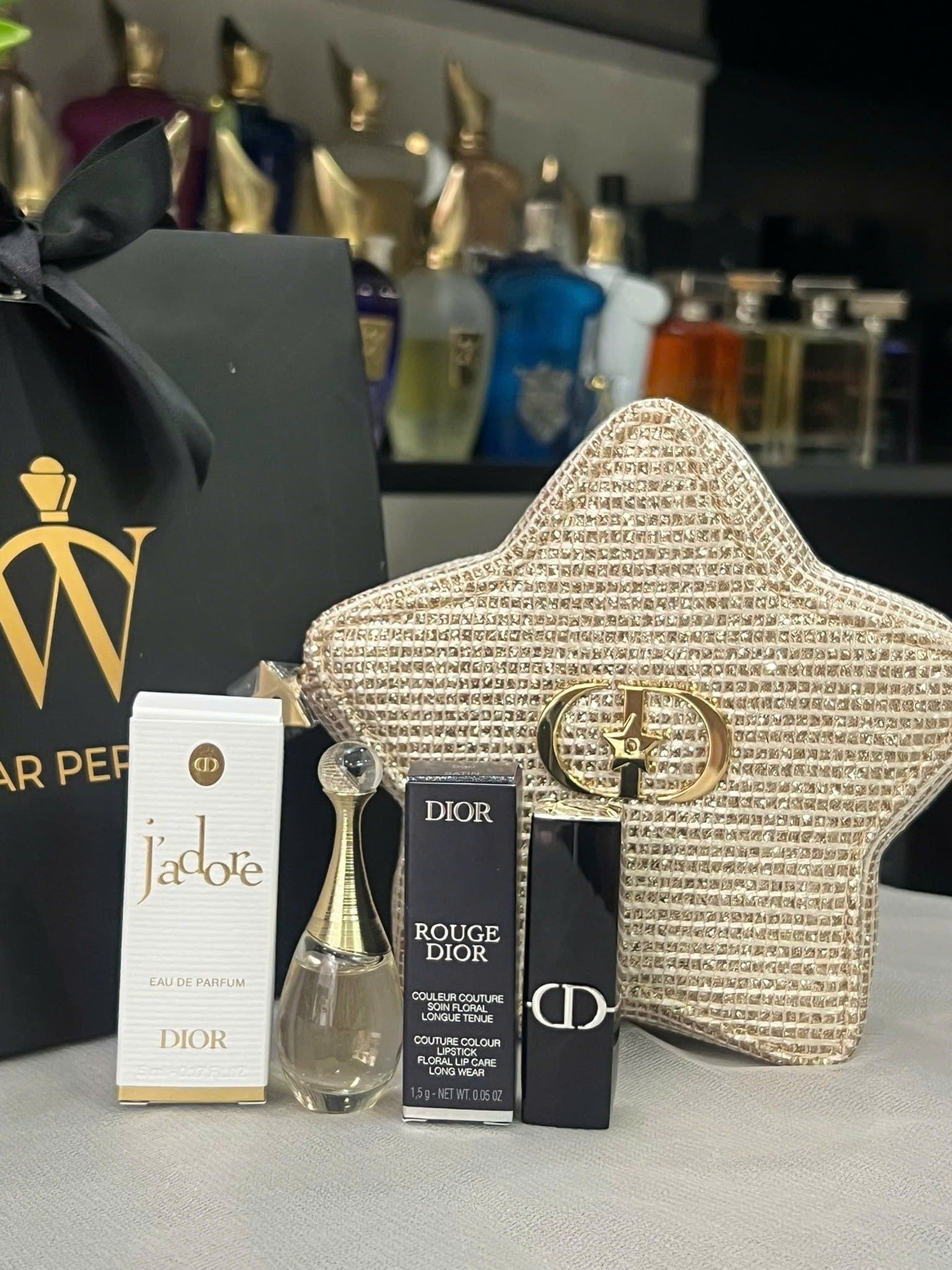  Gift Set Christian Dior J'adore và son Dior Rouge Mini 