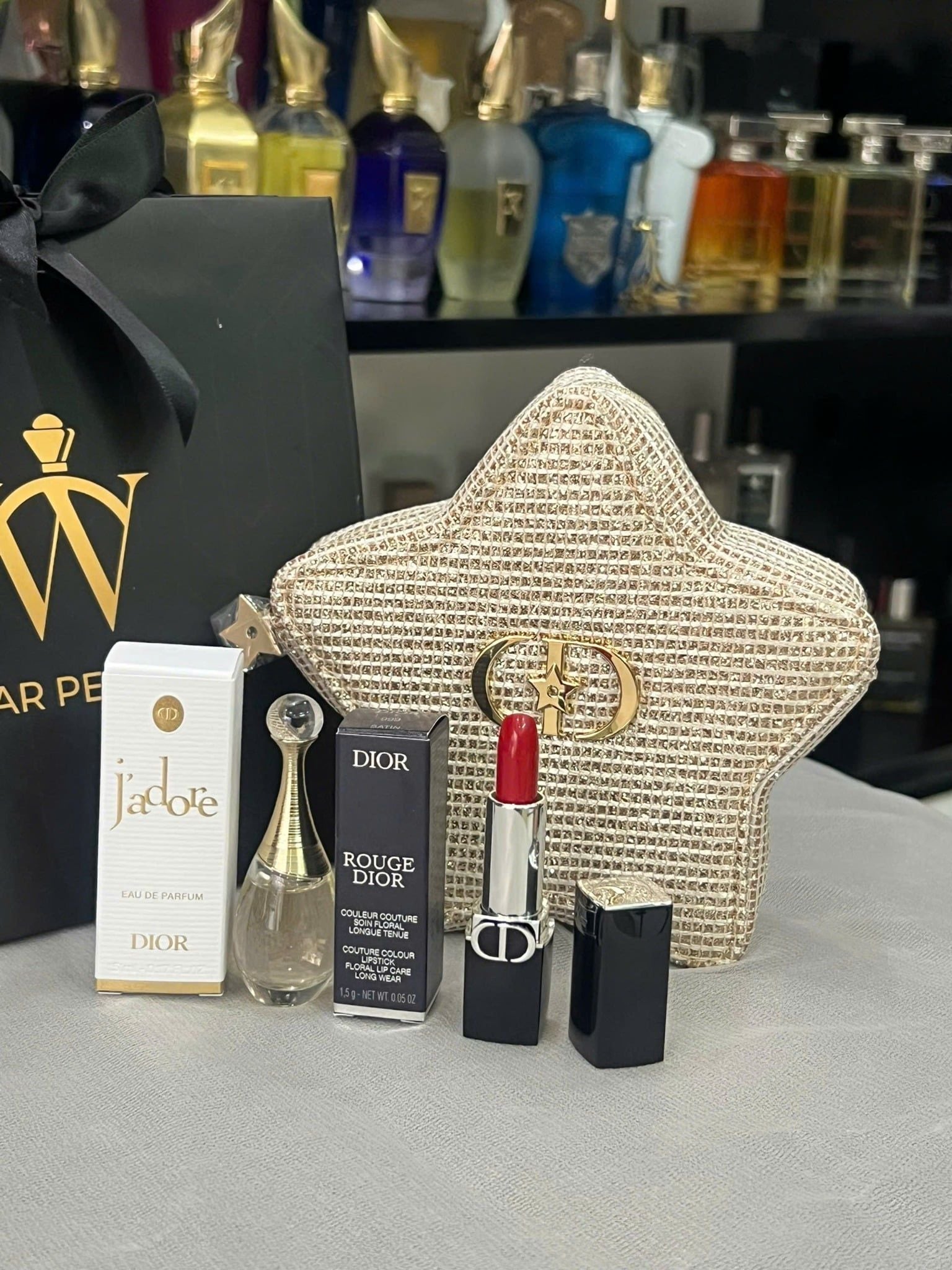  Gift Set Christian Dior J'adore và son Dior Rouge Mini 