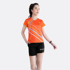 Áo thể thao Nữ Hermod Basic 03 Cổ Tim ( BA03 )